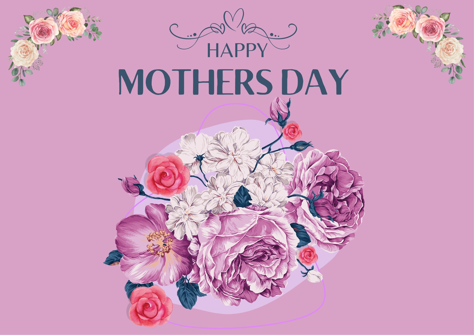 Free and customizable mothers day templates