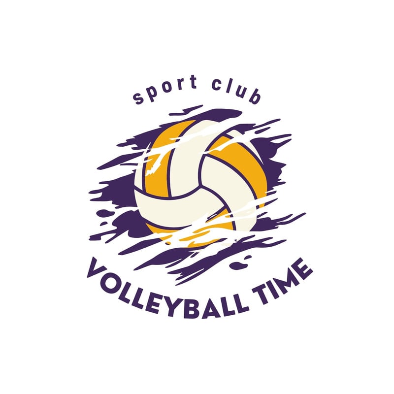 Free customizable volleyball logo templates | Canva