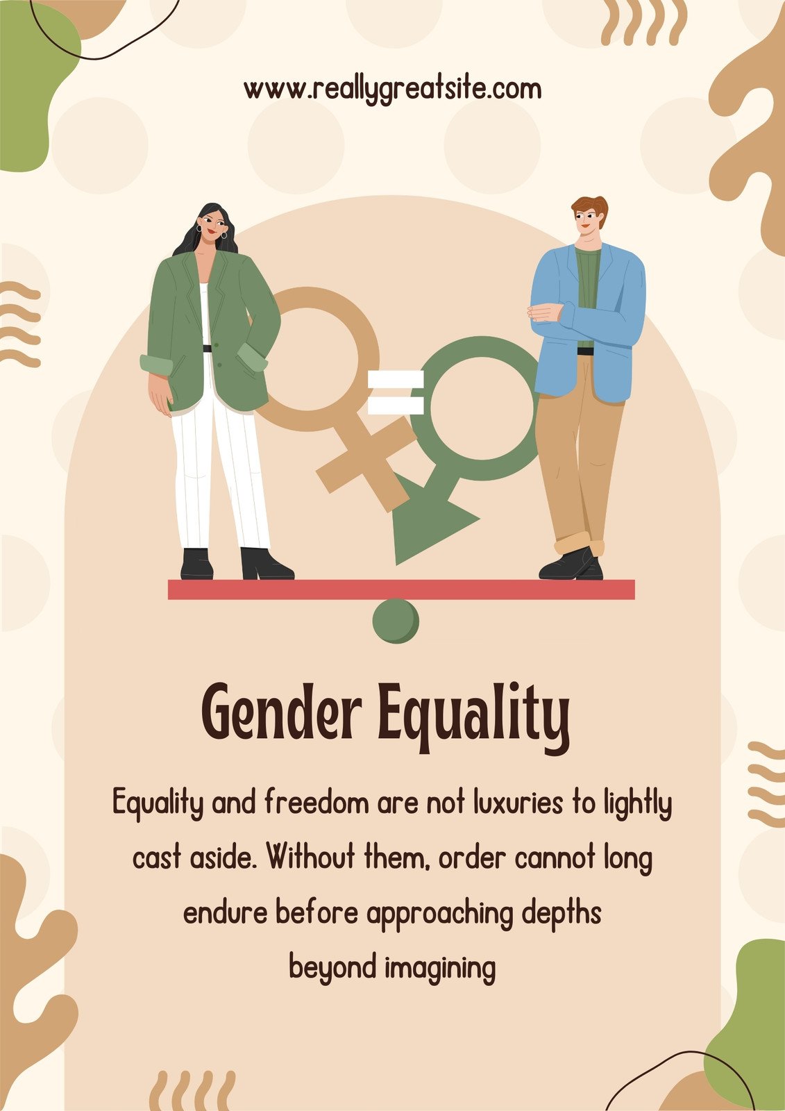 stop gender discrimination posters