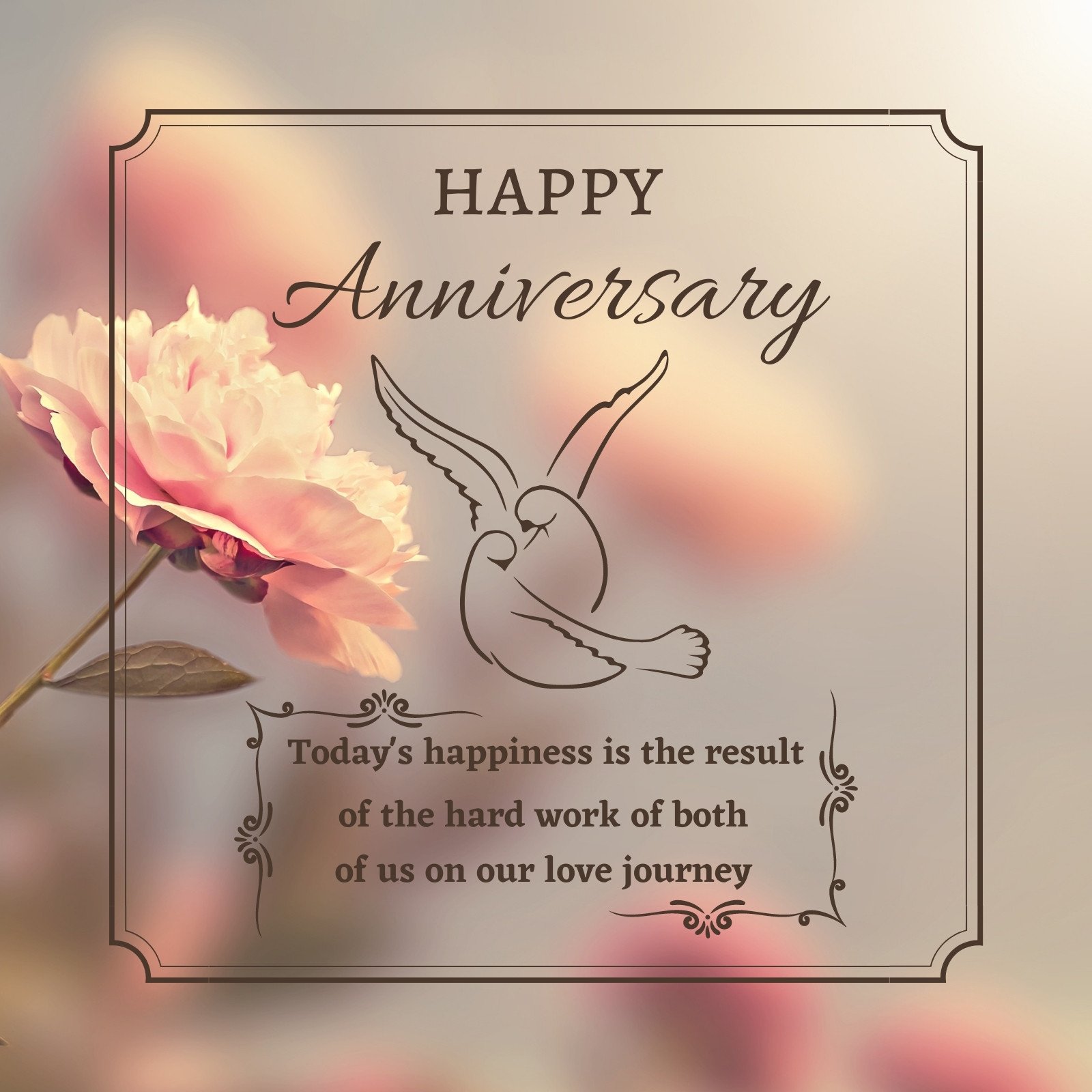 Free and customizable anniversary templates