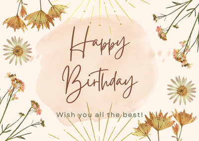 Free, custom printable birthday card templates | Canva