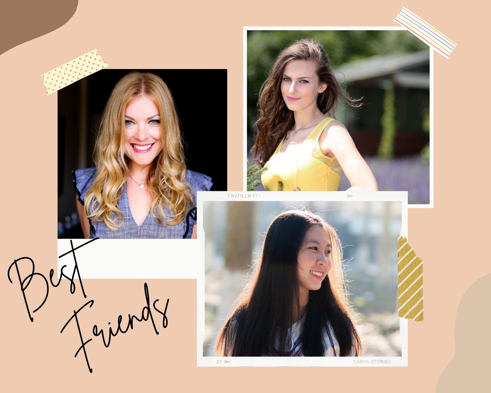 Free and customizable best friend templates