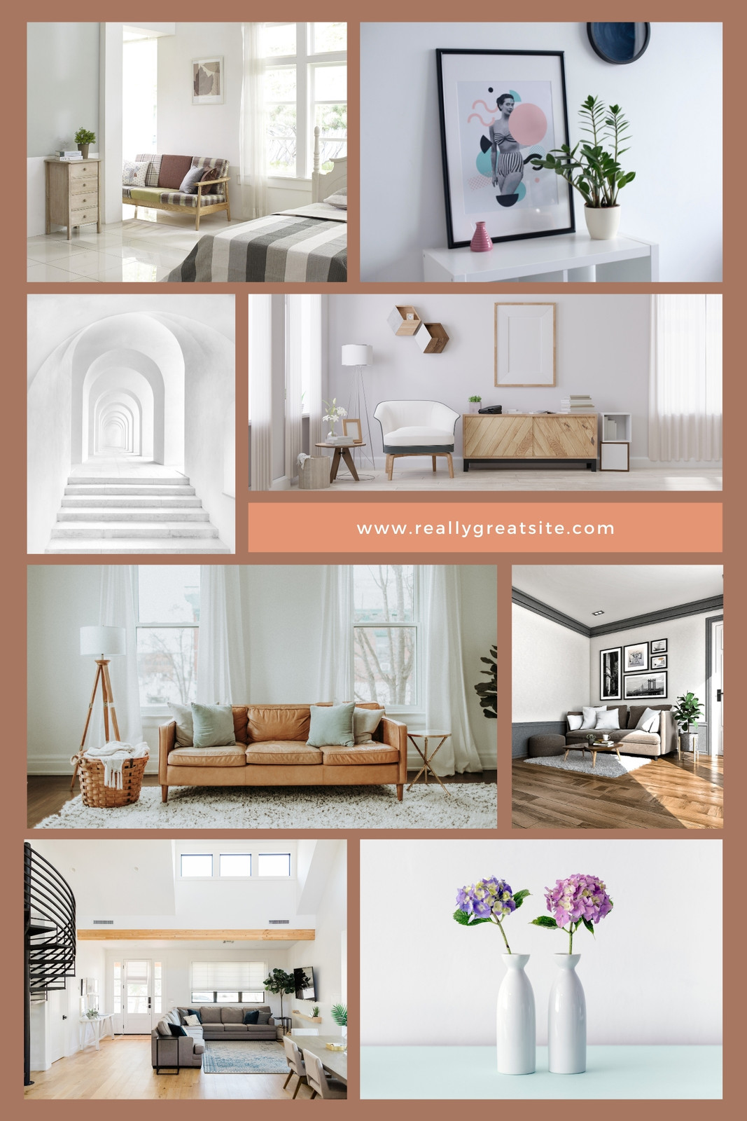 Free custom printable interior design photo collage templates | Canva