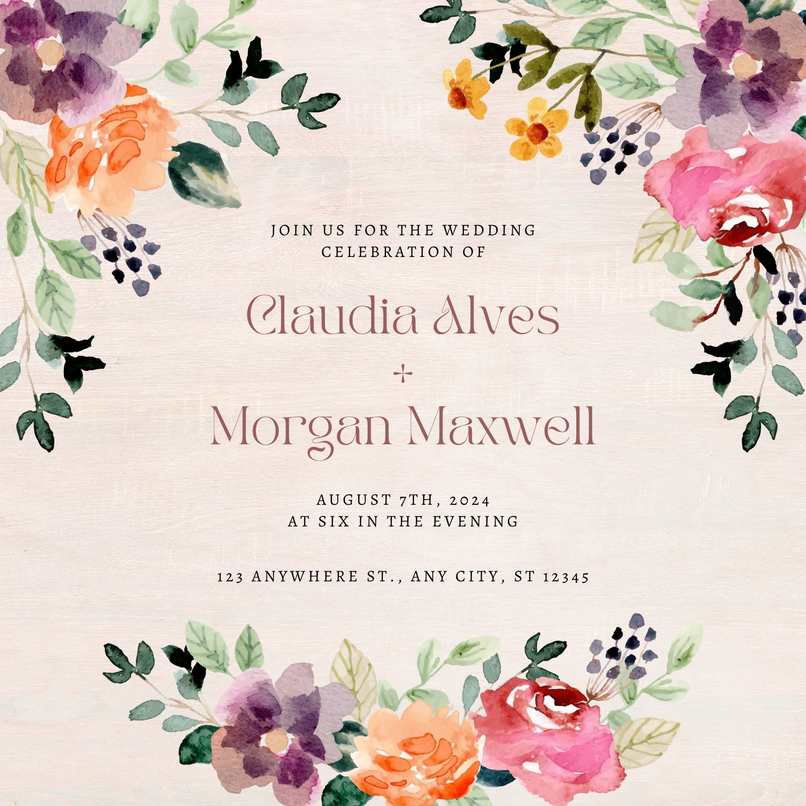 Free, Beautiful Invitation Card Templates to Personalize