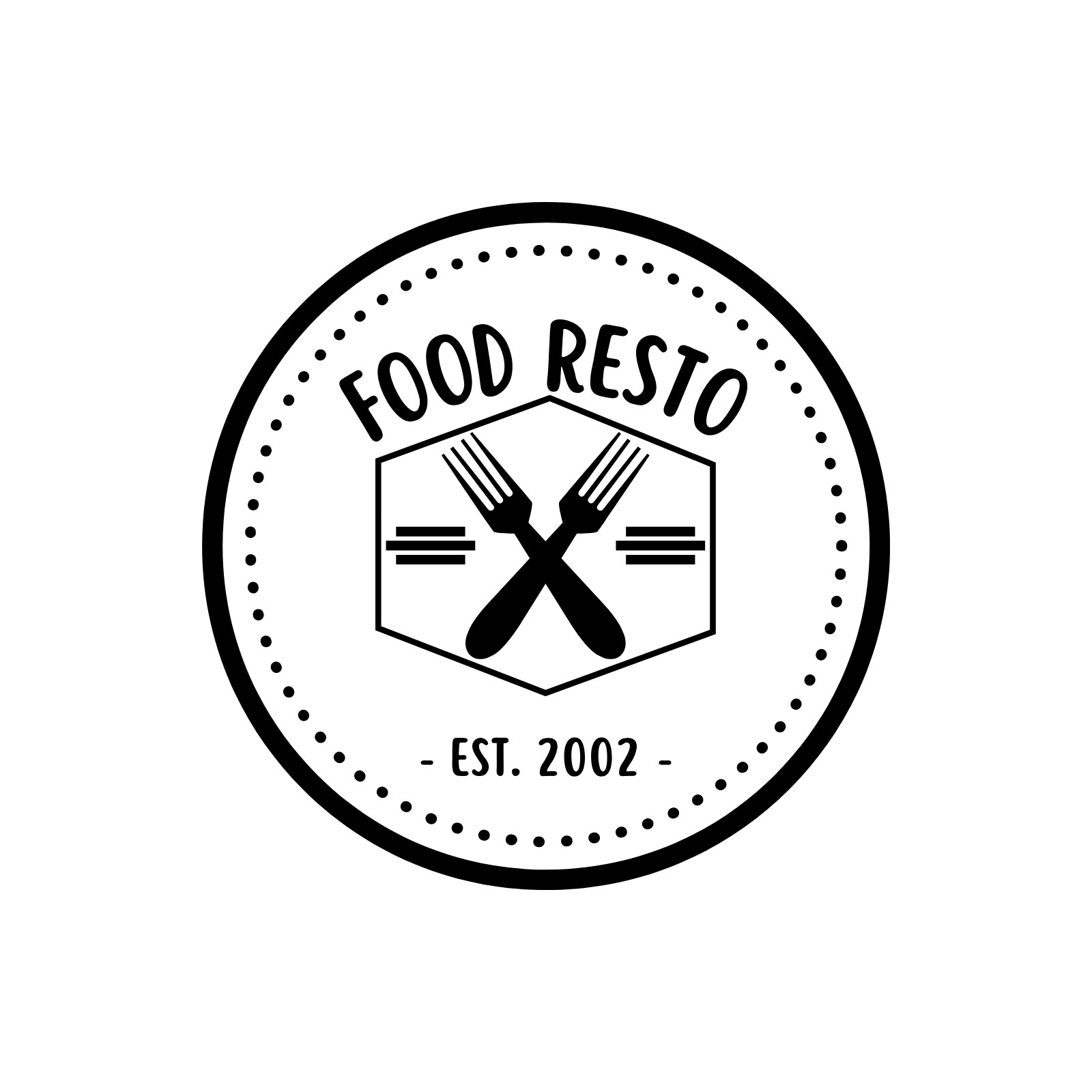 Food Talk Logo Design Vector. Restaurant, Food Court, Cafe Logo Template.  Icon Symbol Stock Vector - Illustration of cook, communication: 170837426