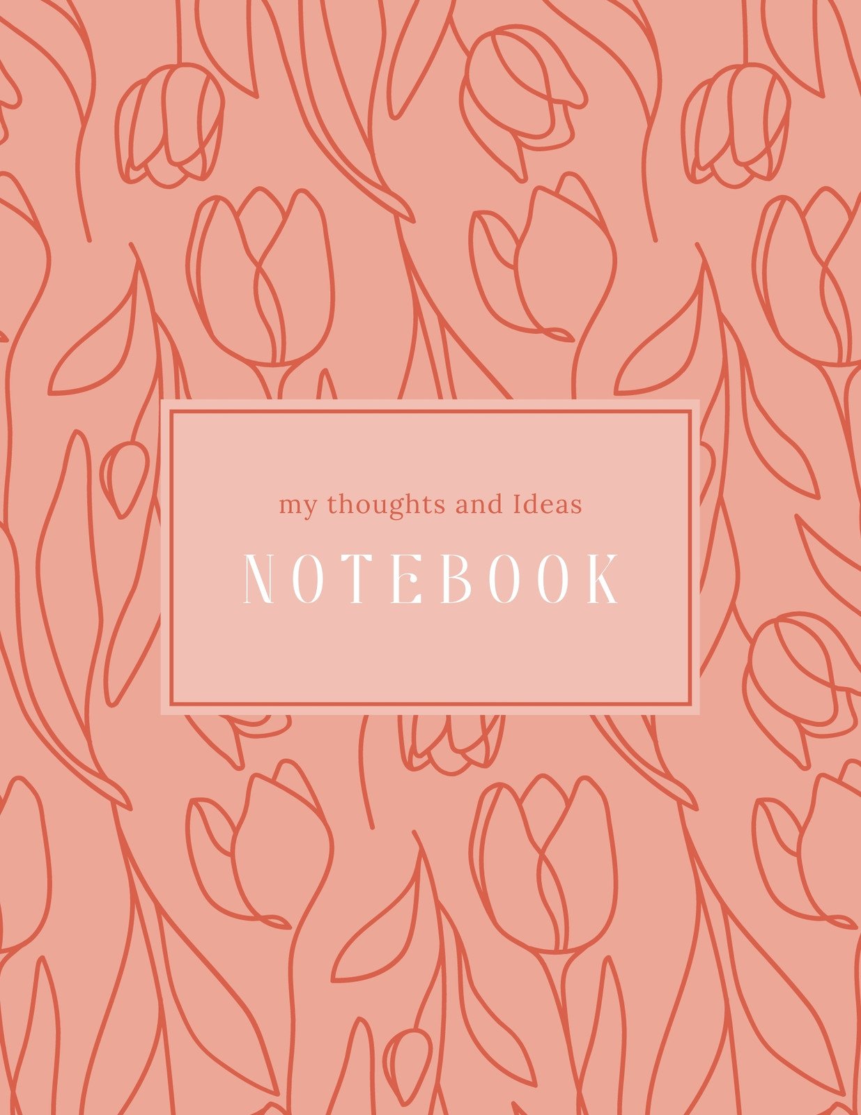 DIY Notebook cover design pattern, Easy front cover pattern drawing, Doodle Art