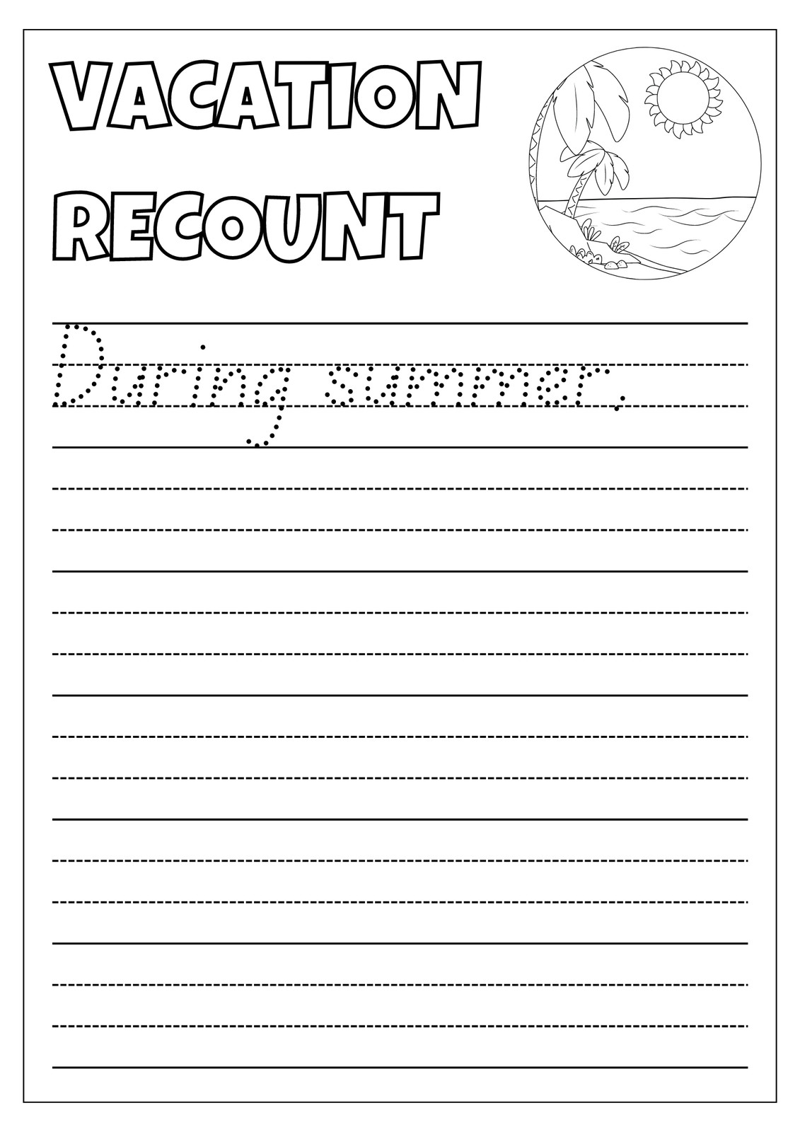 page 8 free custom printable handwriting worksheet templates canva