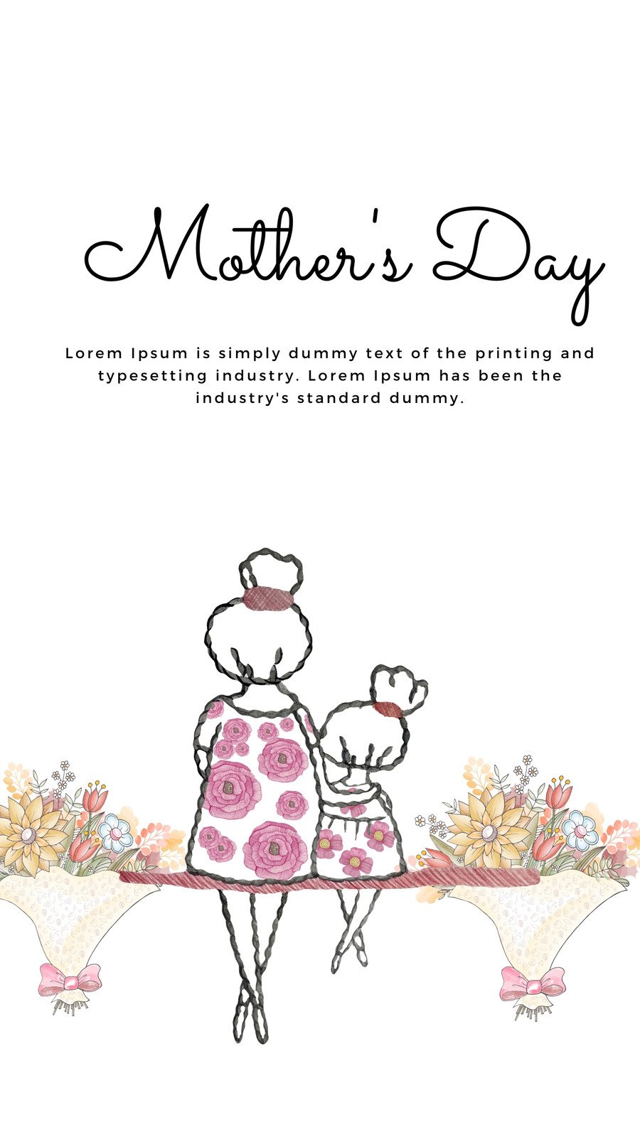 Free and customizable mothers day templates