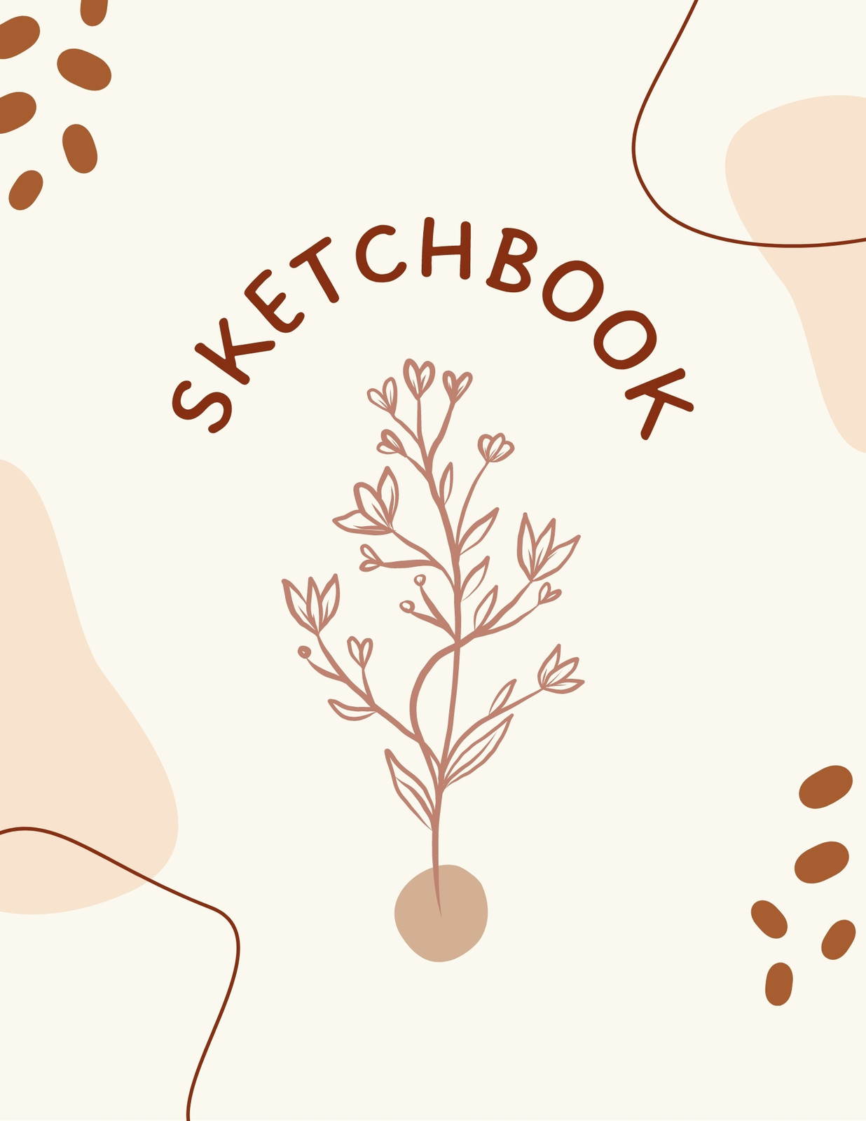 Free printable sketchbook templates you can customize