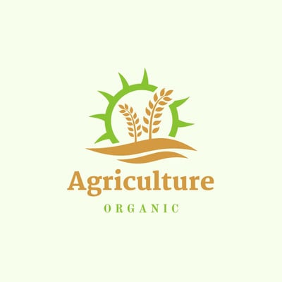 Kishano Organic Food Logo or Organic Farming Logo on Behance