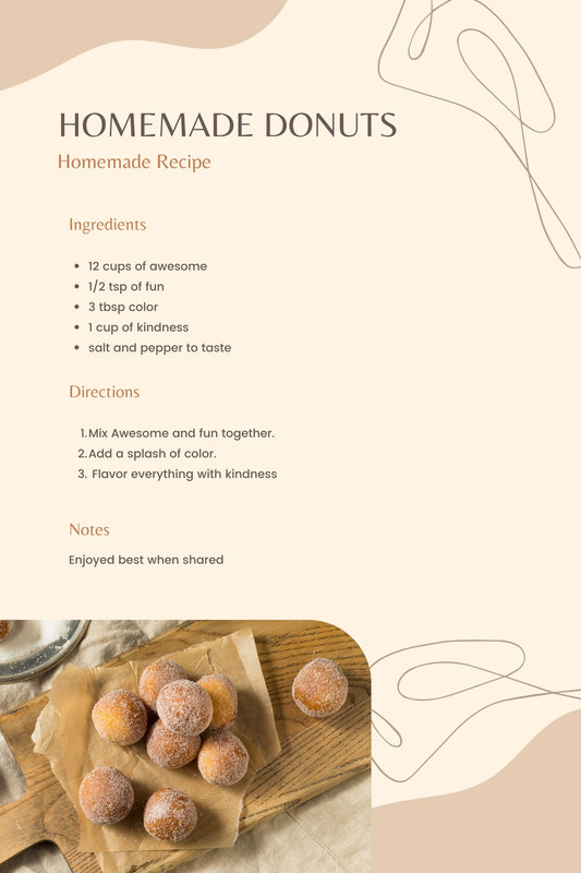 Page 5 - Free, custom printable recipe card templates online