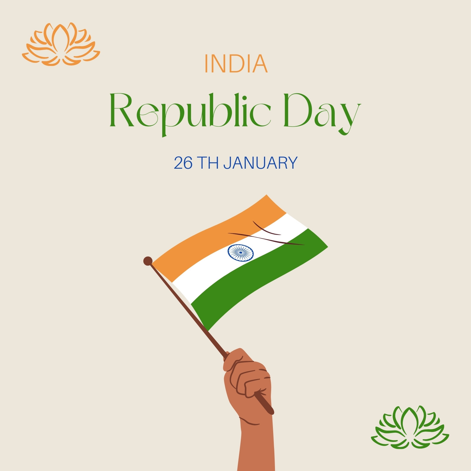 Free customizable Republic Day Instagram post templates | Canva