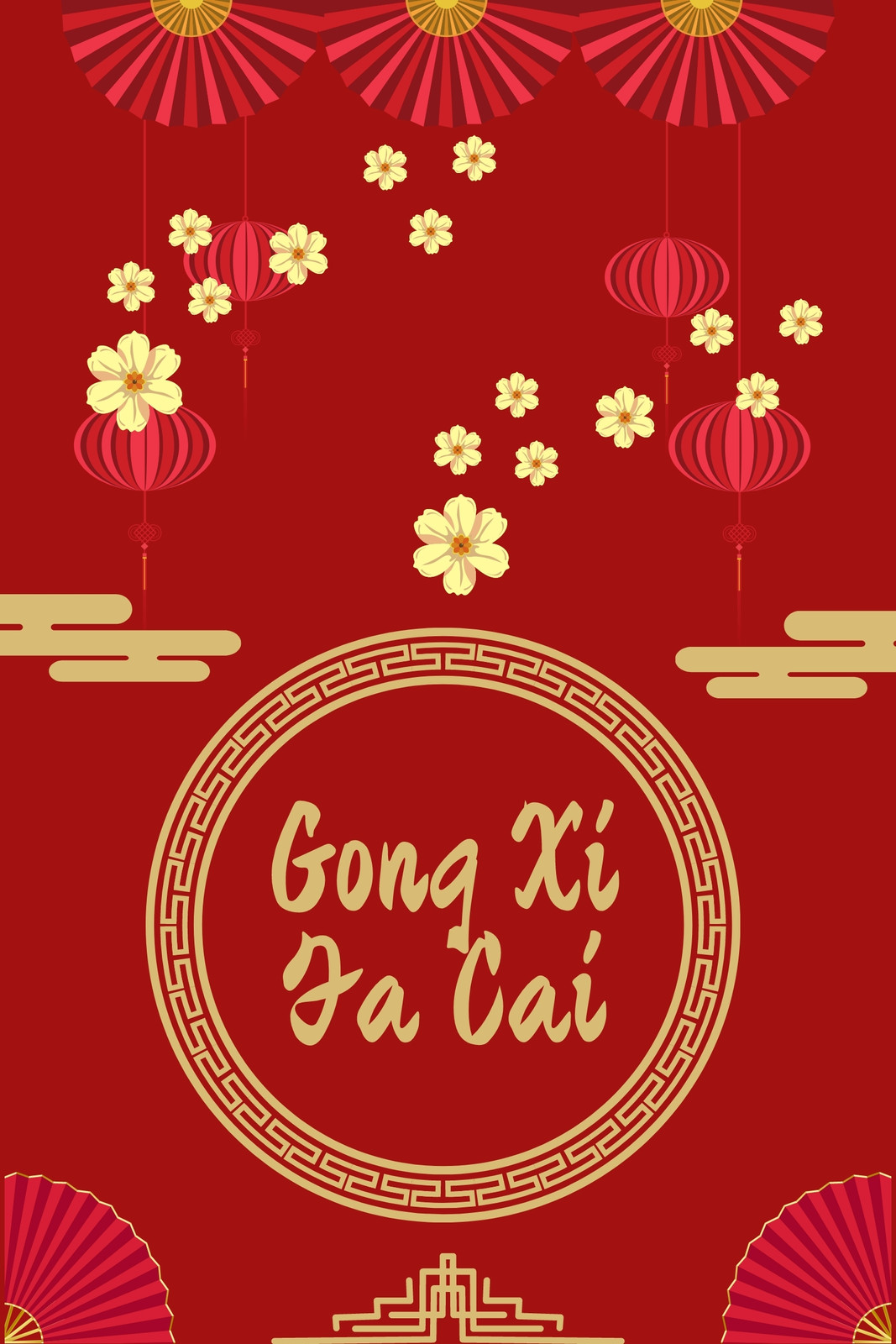 Chinese New Year Gong Xi Fa Cai Sticker for iOS & Android