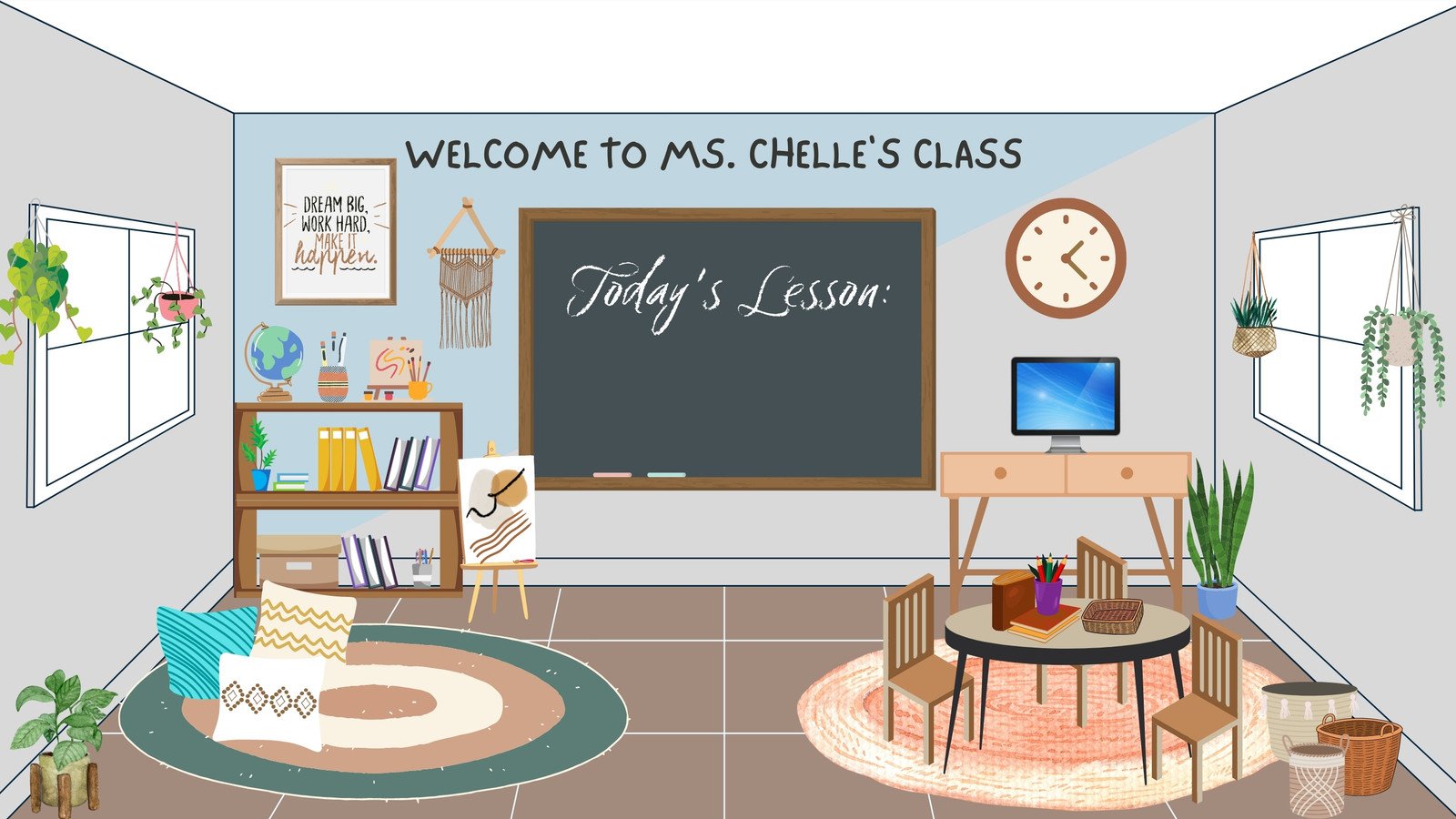 Virtual Classroom Background