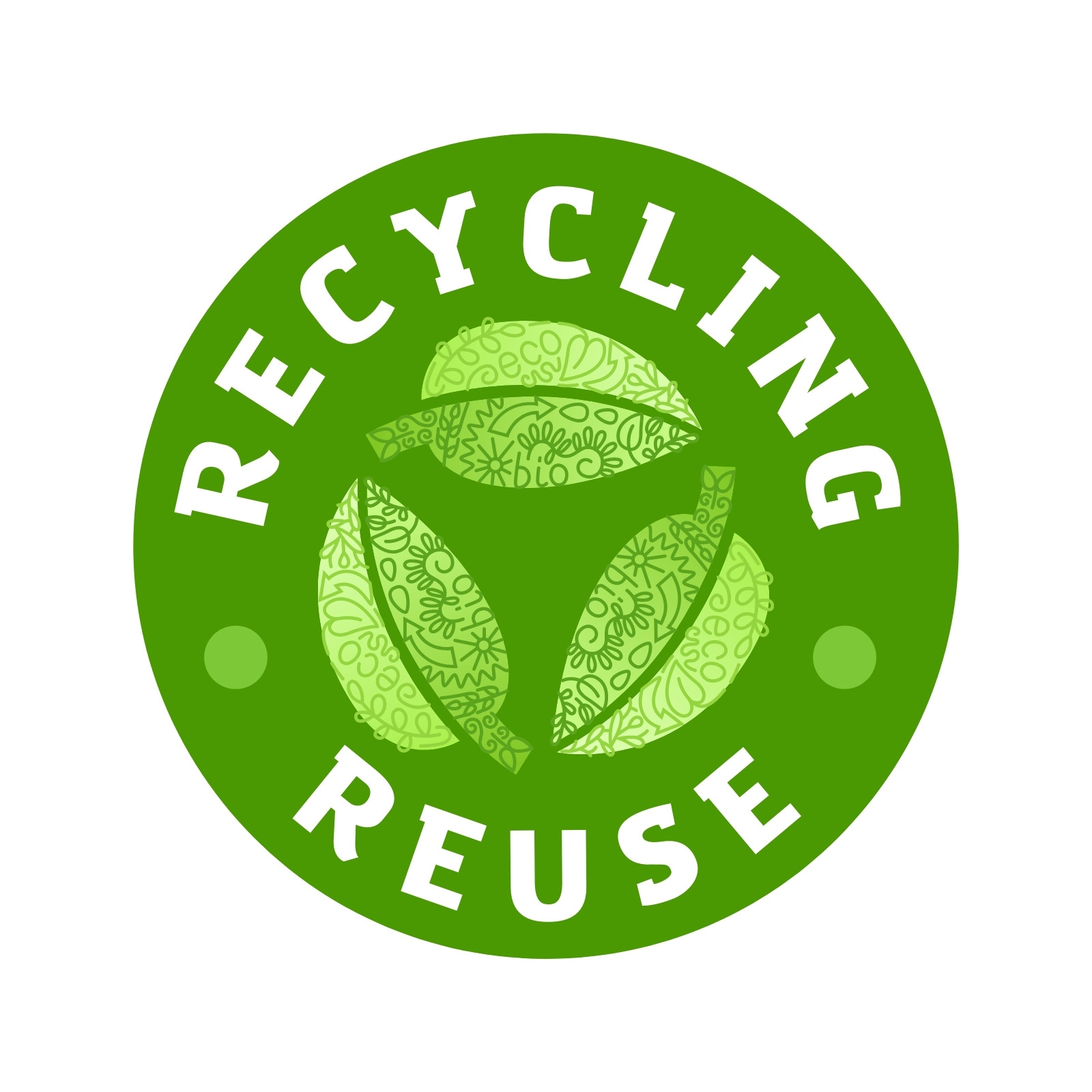Recycle Reuse And Reduce Label Zero Waste Symbol Reuse Cycle Recycling  Symbol Environmental Protection Sign Ecological Symbol Stock Illustration -  Download Image Now - iStock