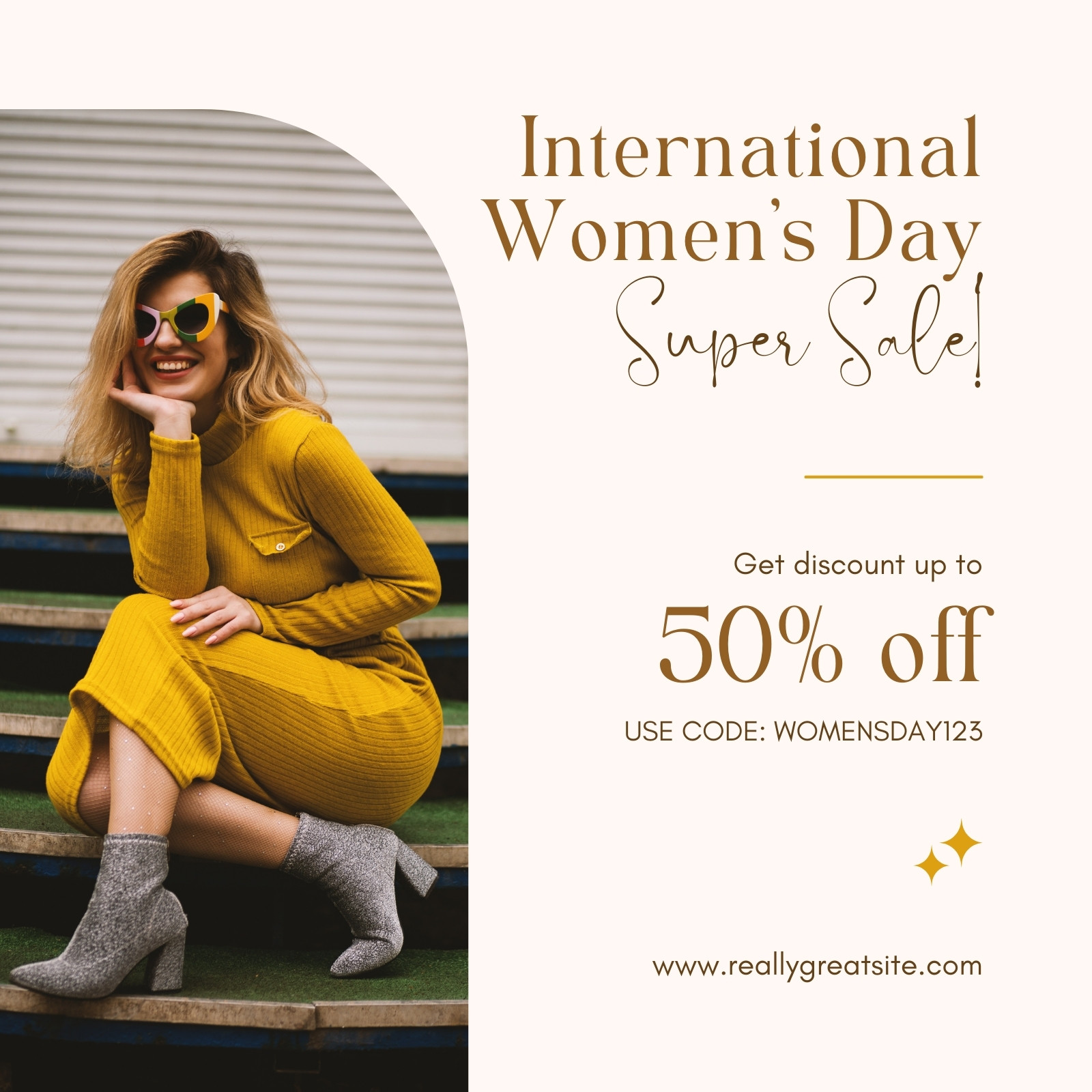 Page 11 - Free Women's Day Instagram post templates to edit