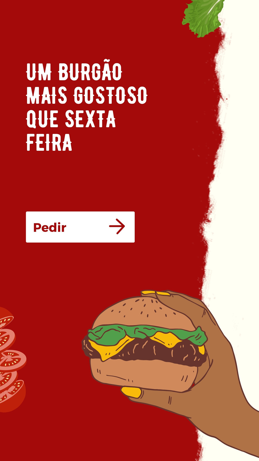 Panfleto De Hambúrguer Na Terça-feira Modelo