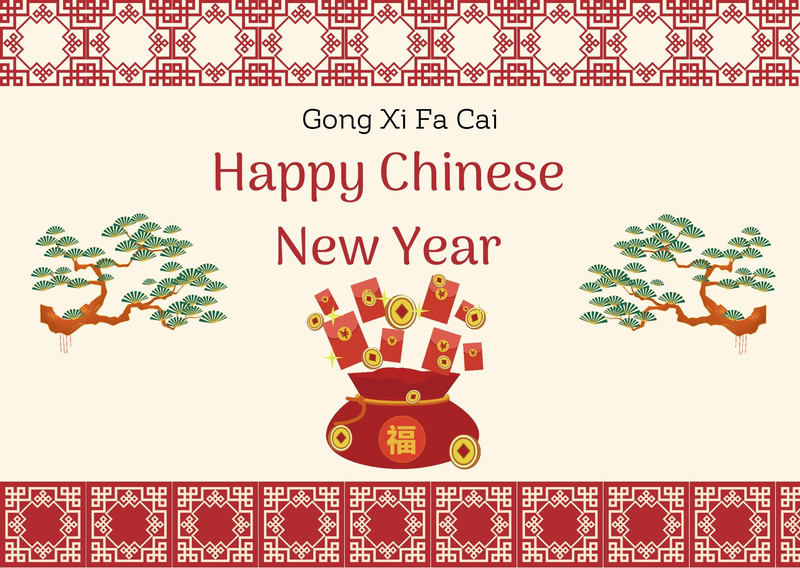 Chinese New Year Gong Xi Fa Cai Sticker for iOS & Android