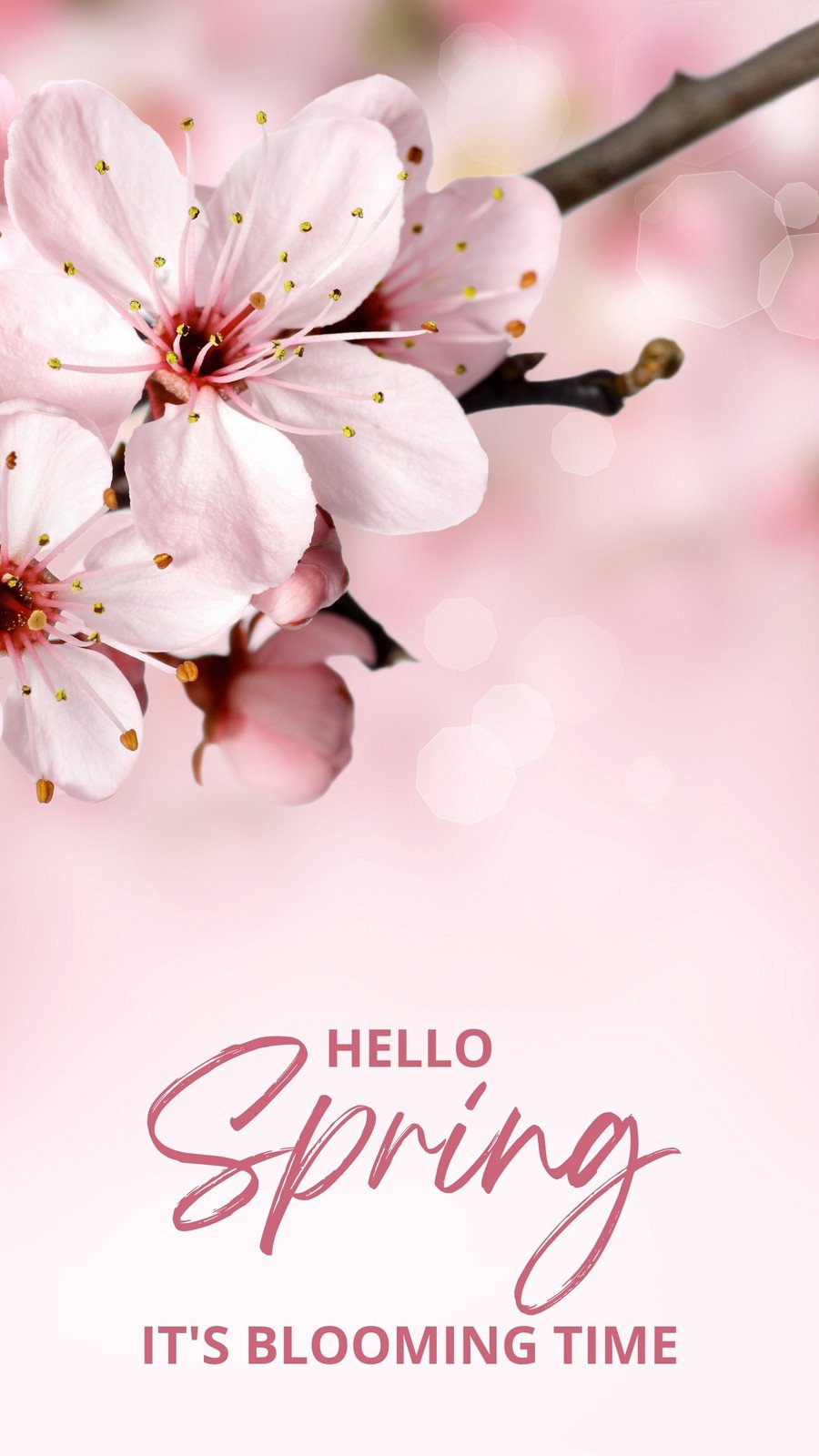 Customize 432+ Spring Aesthetic Phone Wallpaper Templates Online - Canva
