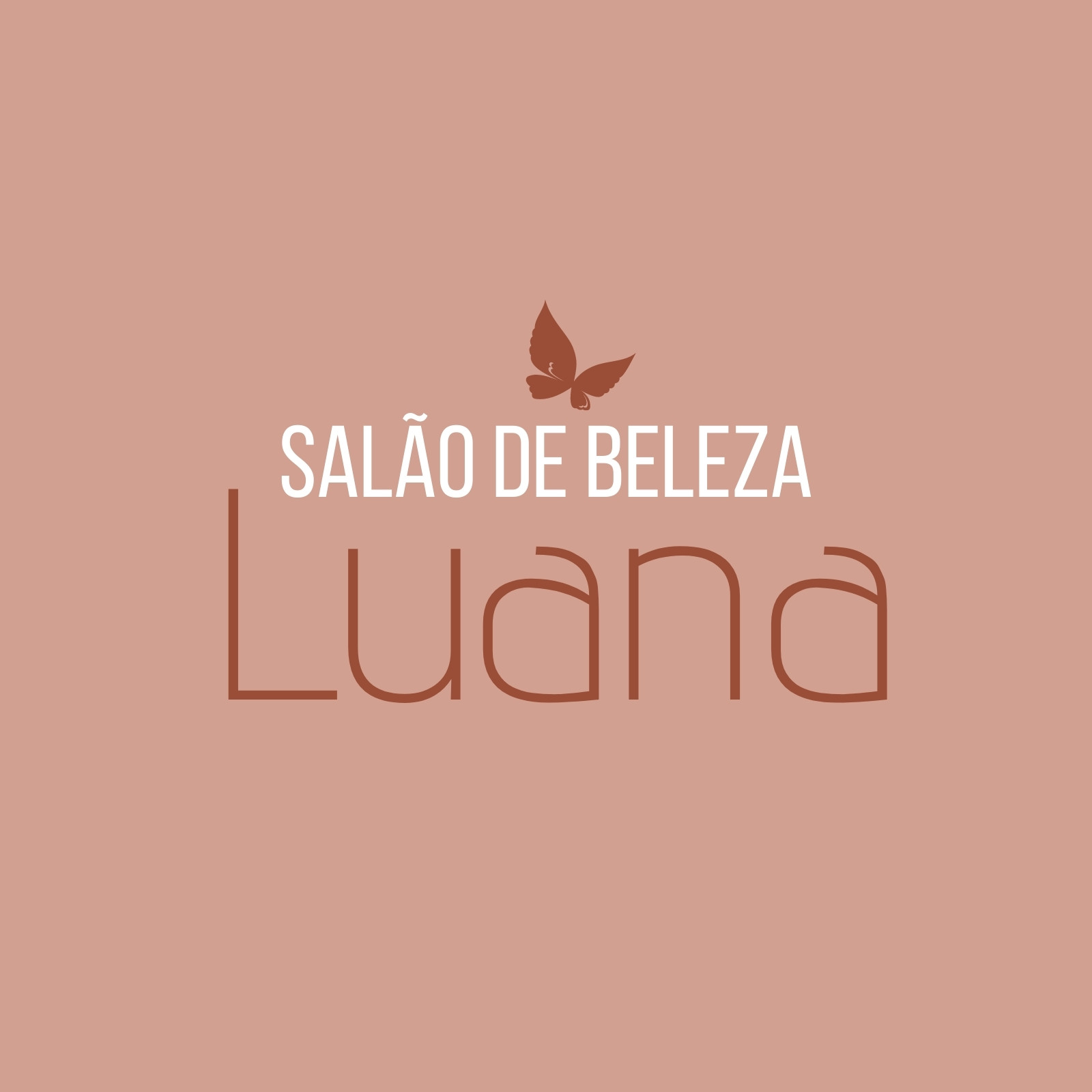 salão de beleza  Logotipo salão de beleza, Cartões de visita