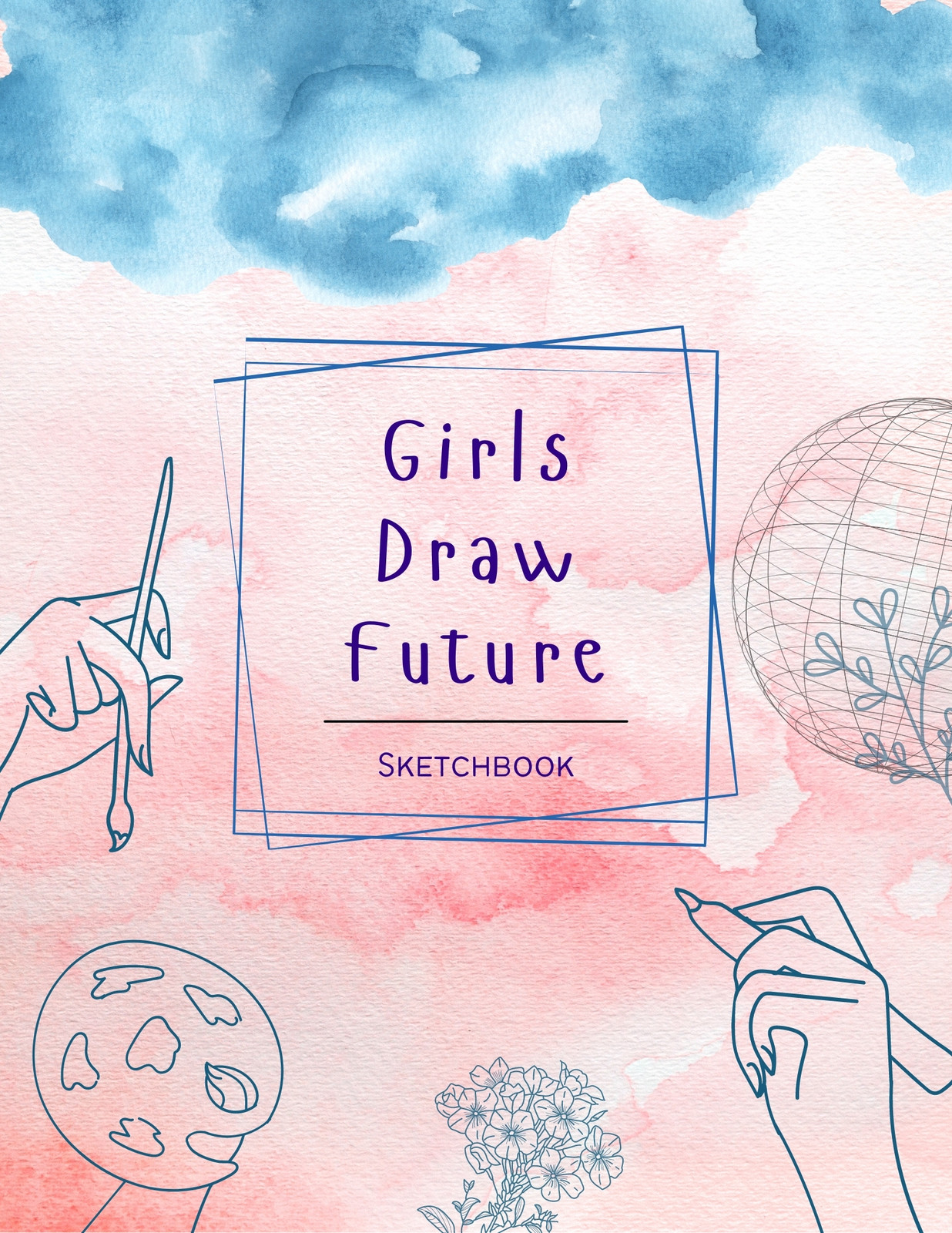 Sketch Book for Girls: Arts and by Sketch Book for Girls