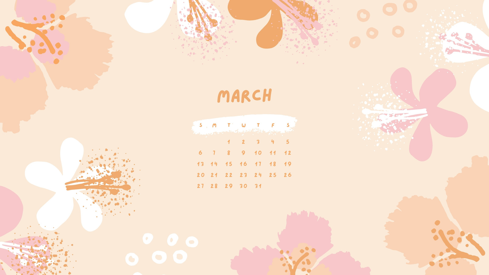 March 2022 Calendar Wallpaper Hd