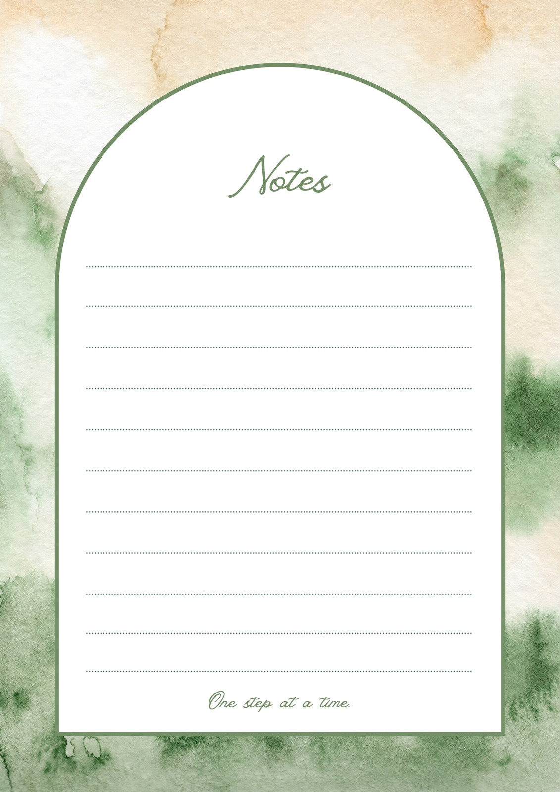 Simple A4 Memo Lined Paper - Templates by Canva