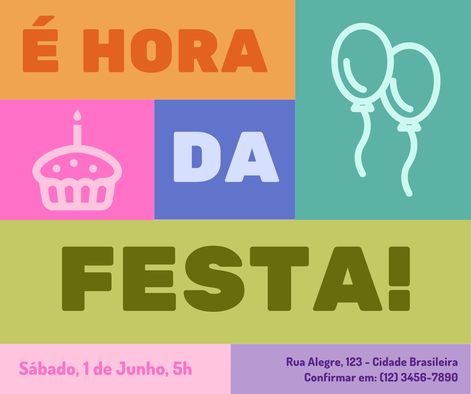 Página 2 – Personalize posts de aniversário para Facebook - Canva