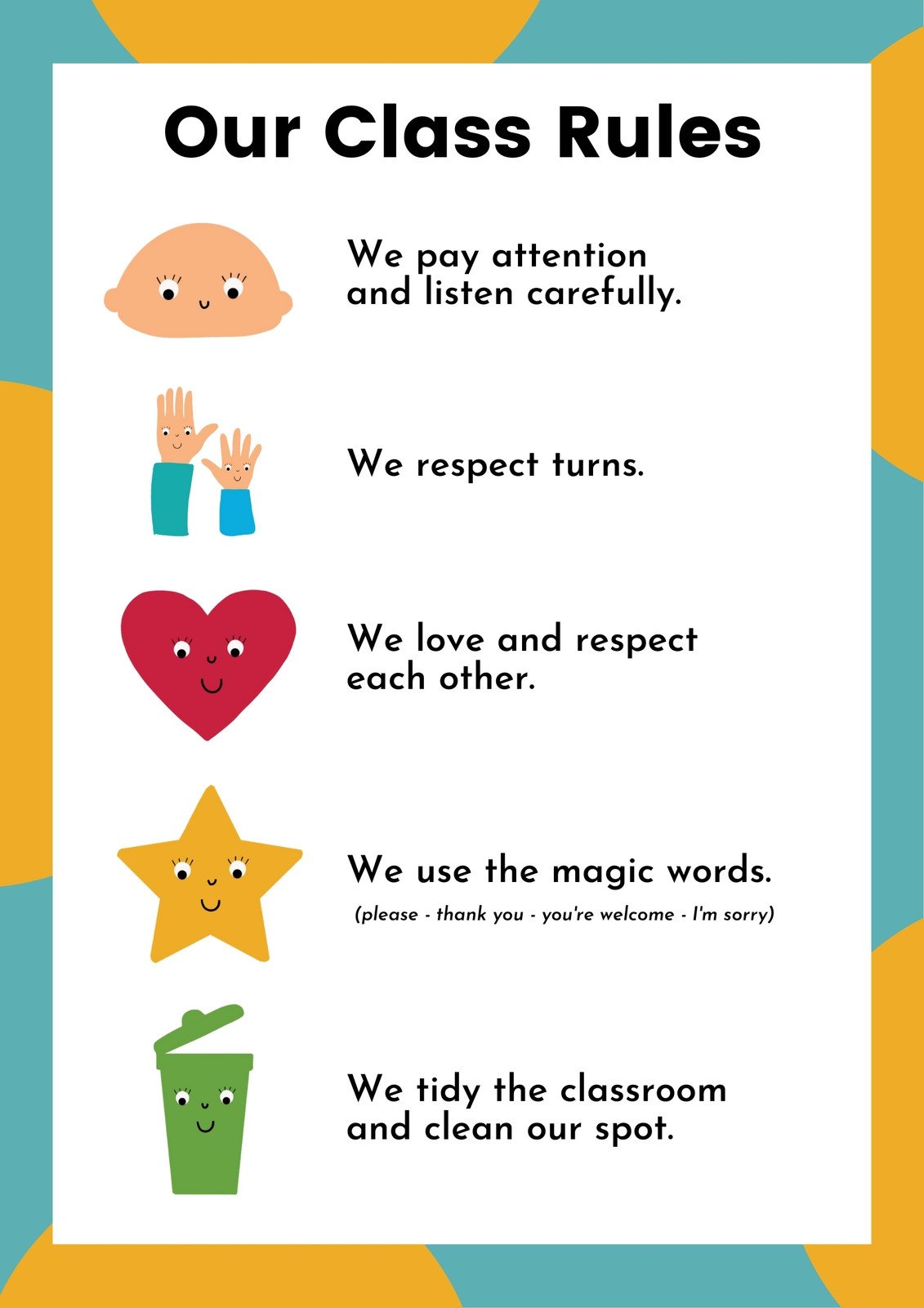 school-rules-poster-templates