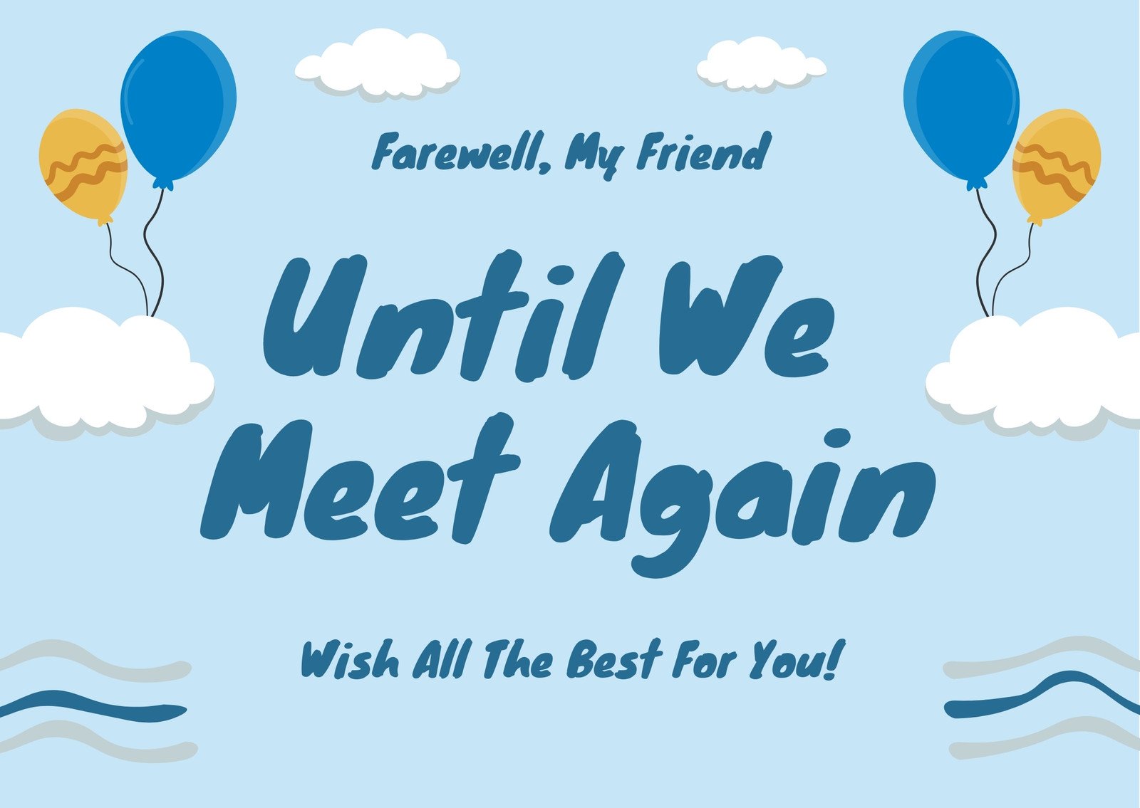 farewell images for friends