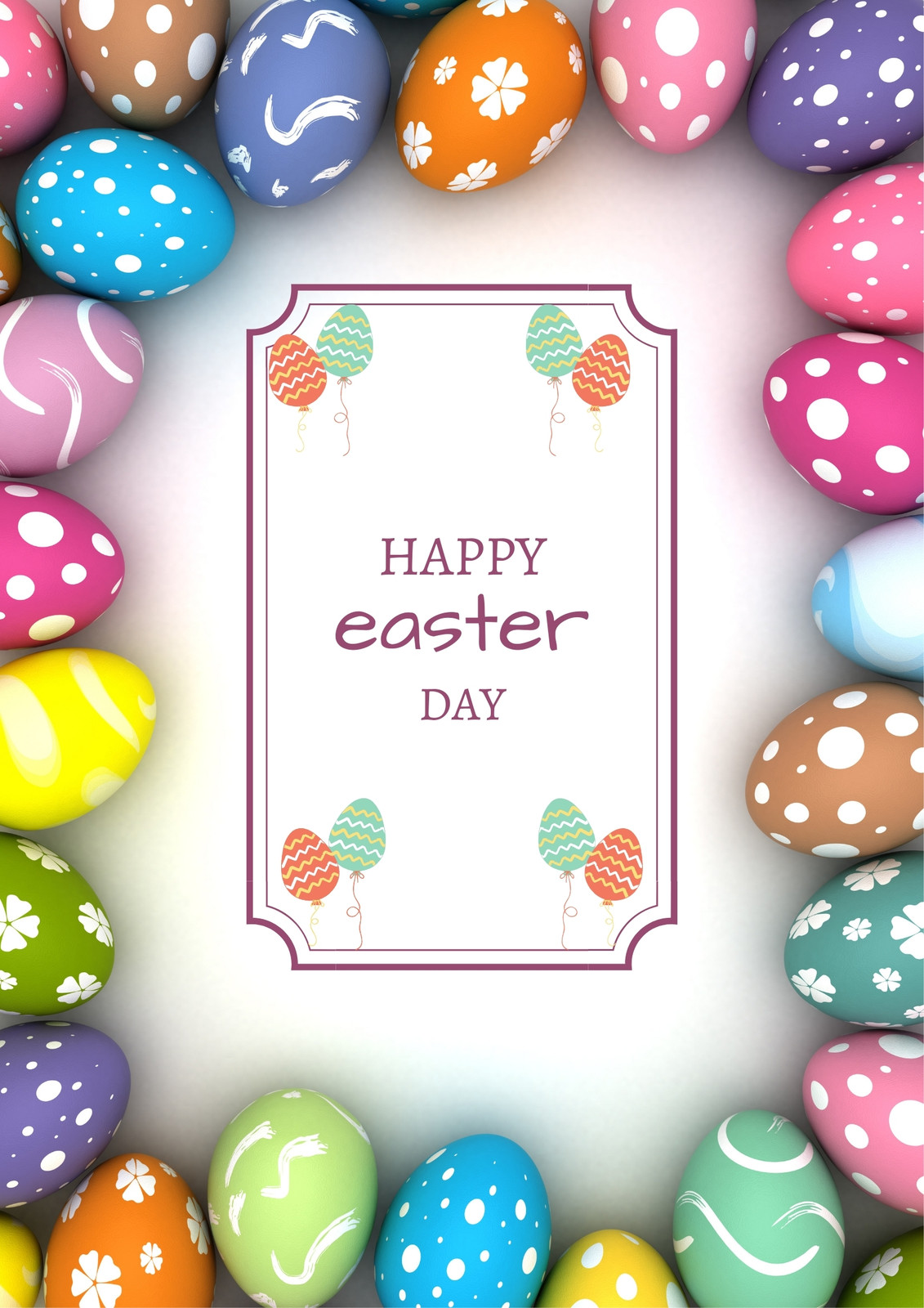 Free and customizable easter templates