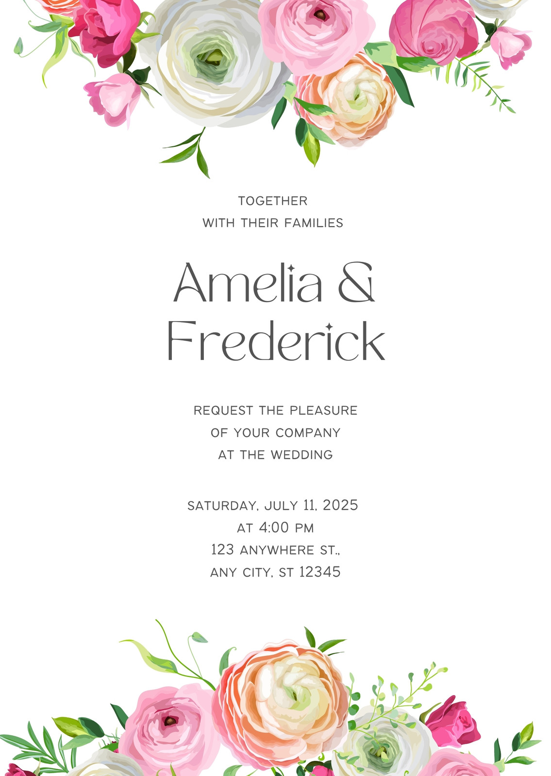 Free save the date card templates to edit and print
