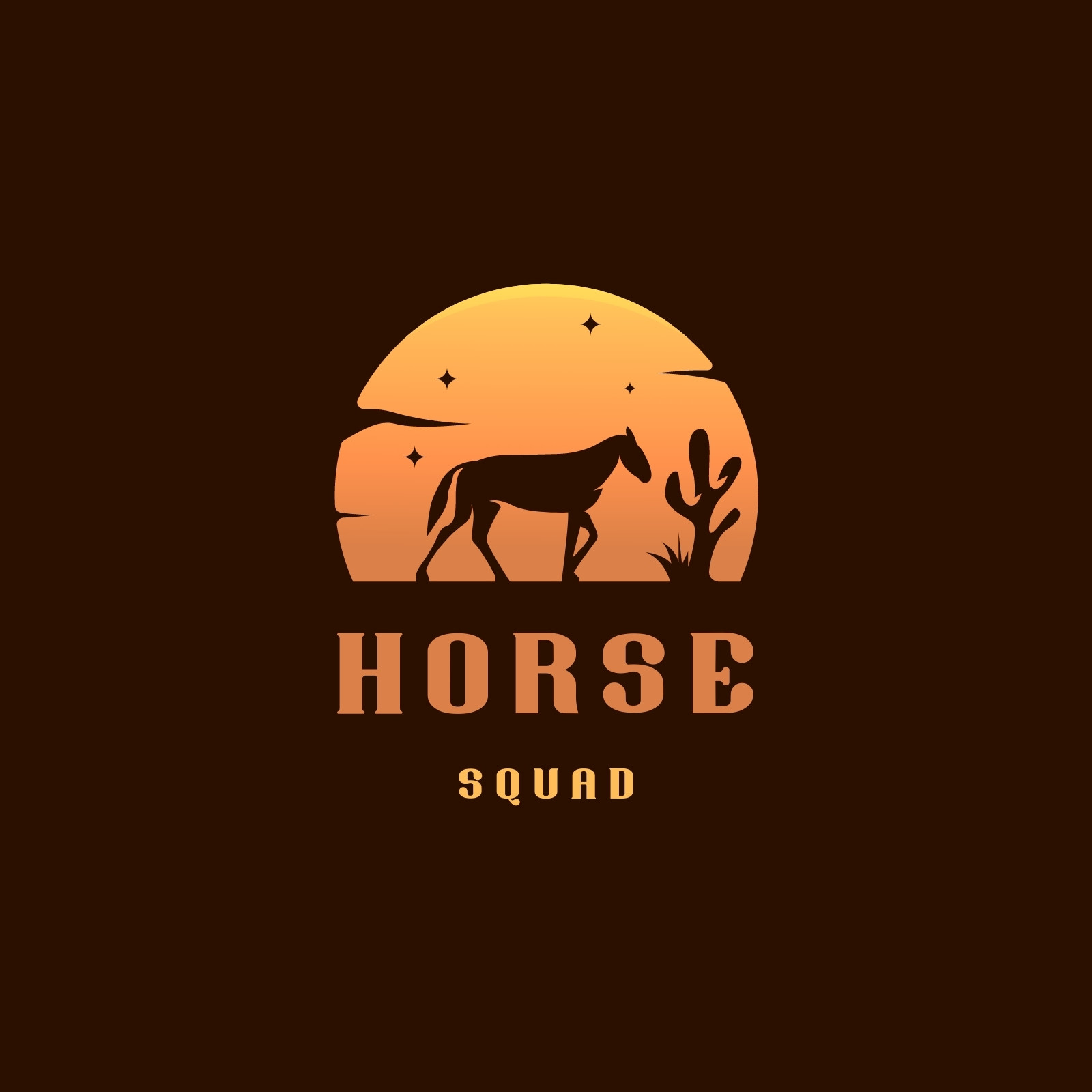 orange horse logo