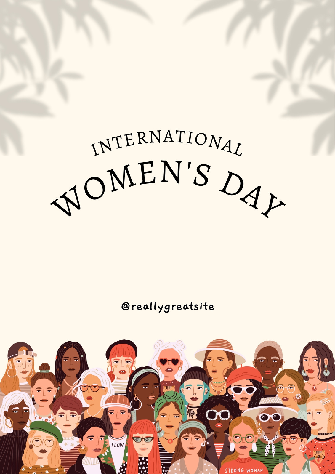 Page 5 - Free and customizable womens day templates