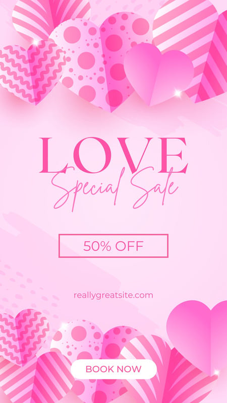 Free and customizable background heart templates