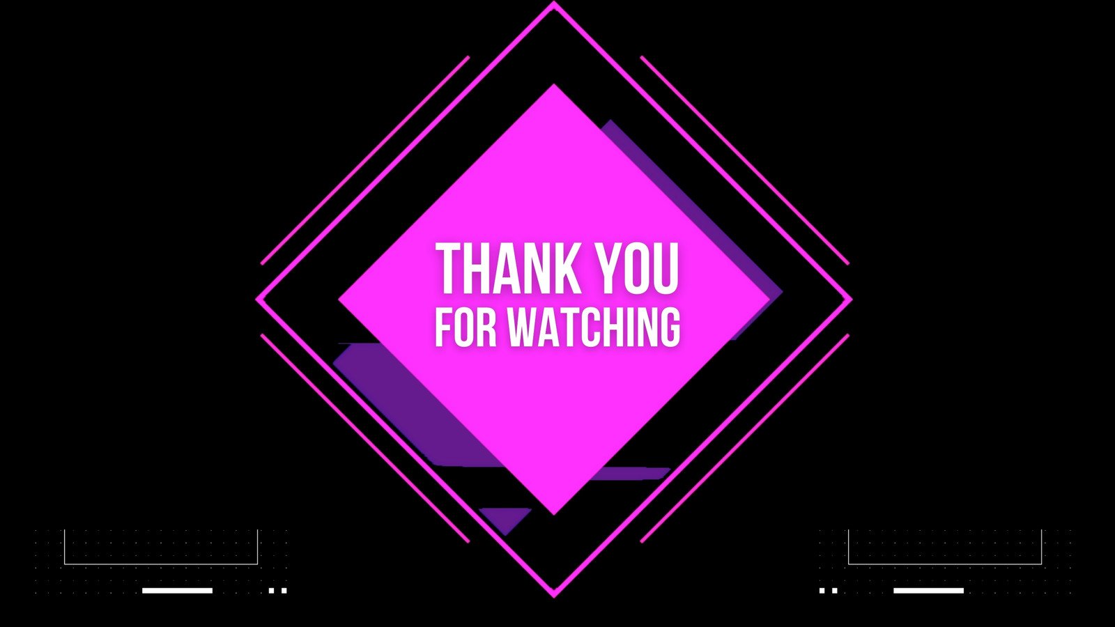 Free Thanks For Watching Video Templates To Customize Canva