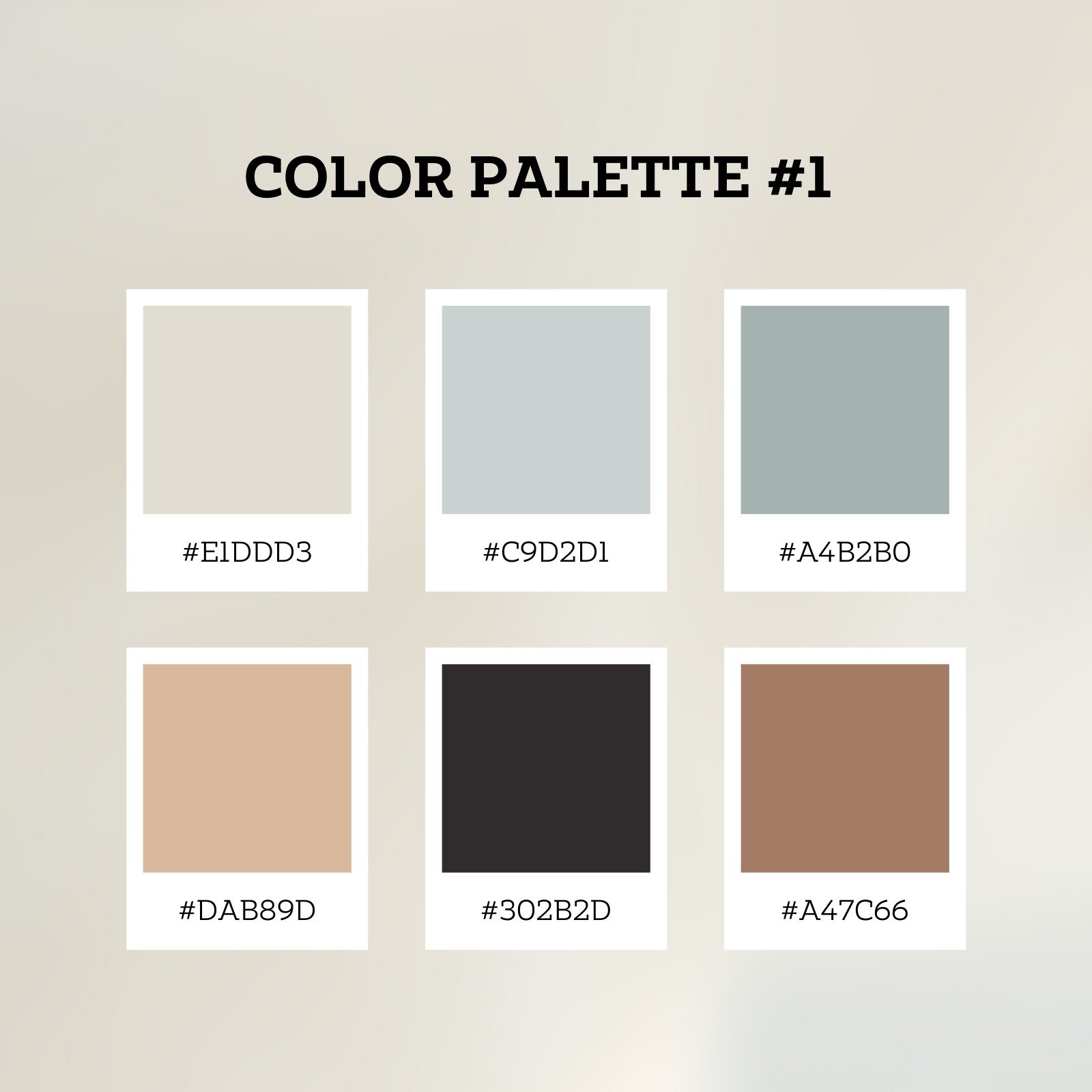 Free and customizable color templates