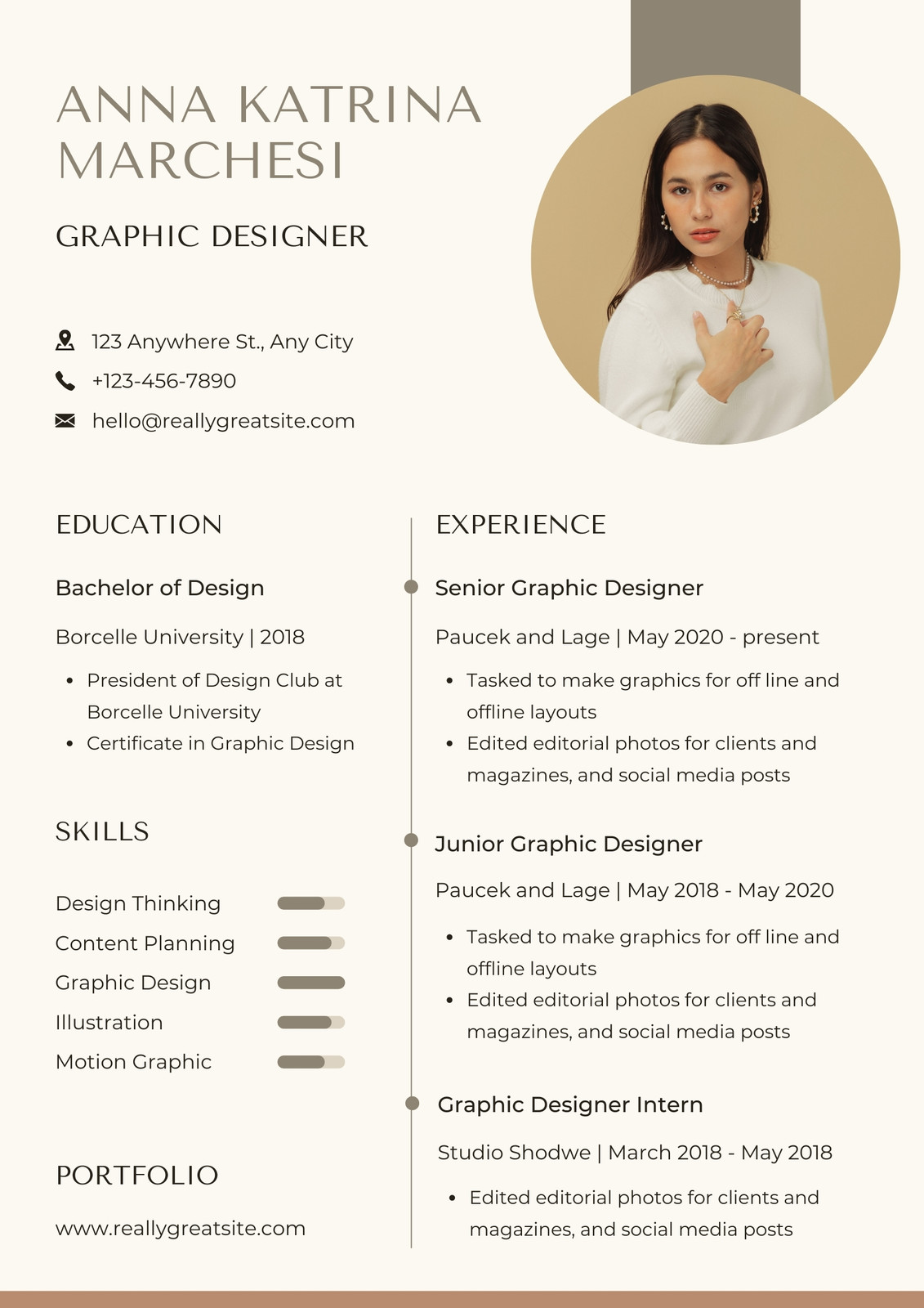 Page 6 - Free custom printable corporate resume templates | Canva