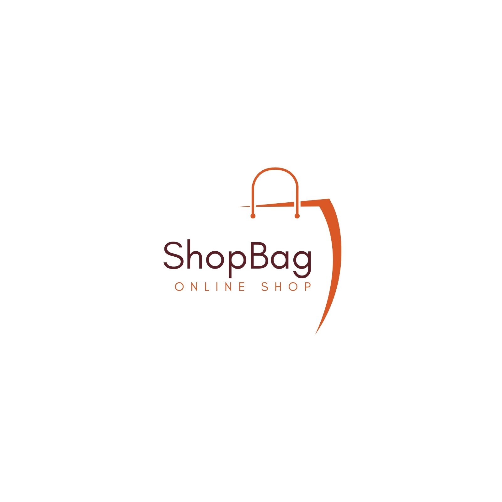 online shopping logo templates