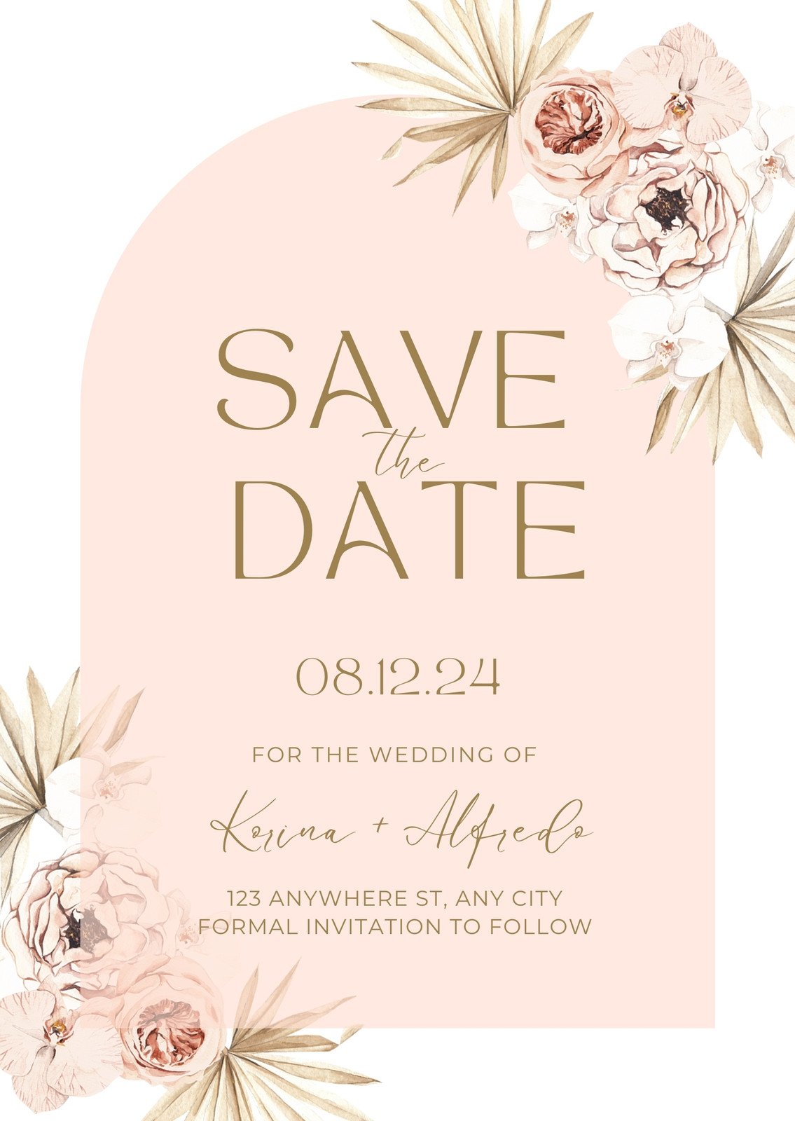 Make Your Own Save The Date Cards - Canva