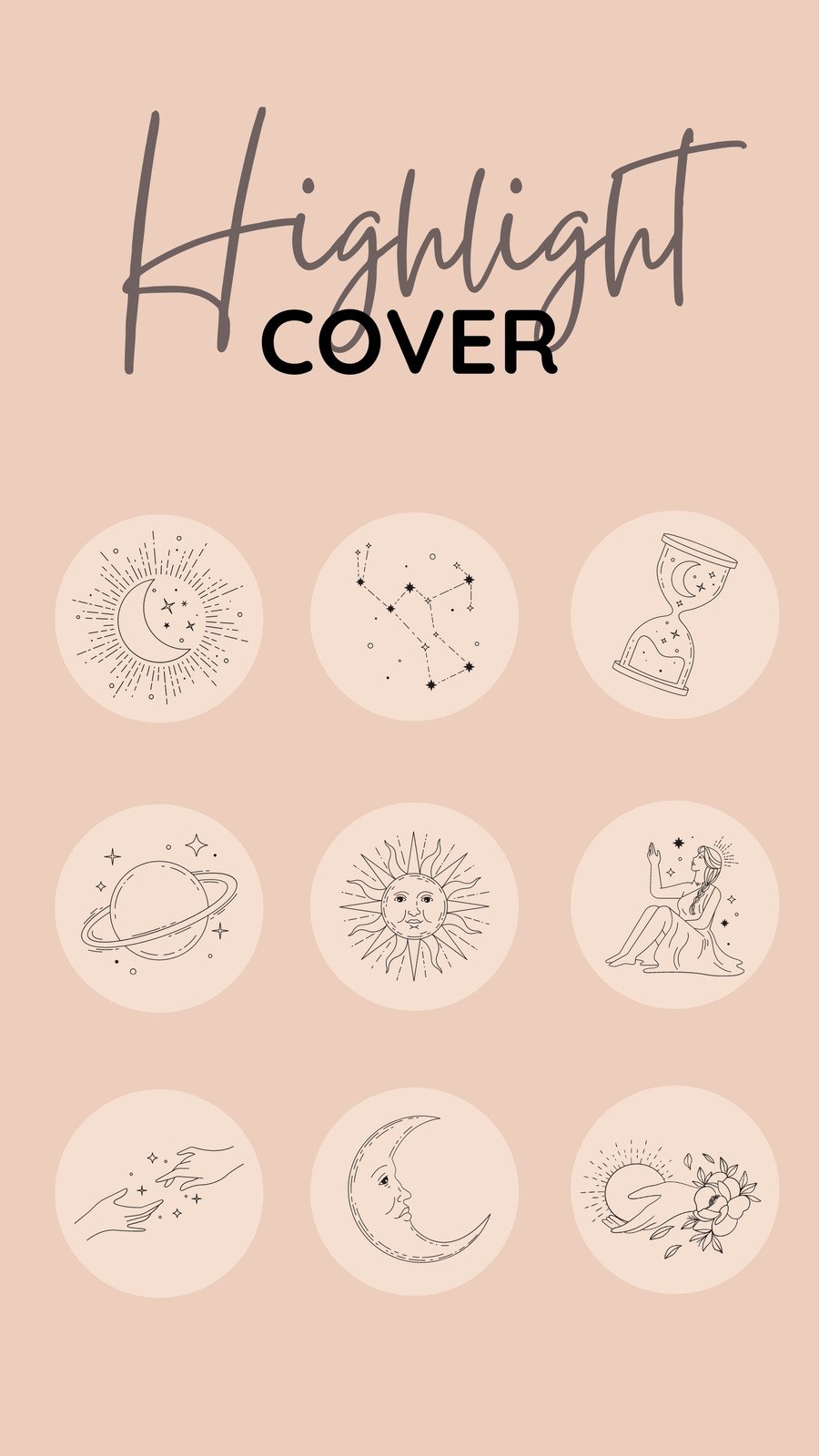 Page 6 - Free custom Instagram Story Highlight cover templates | Canva