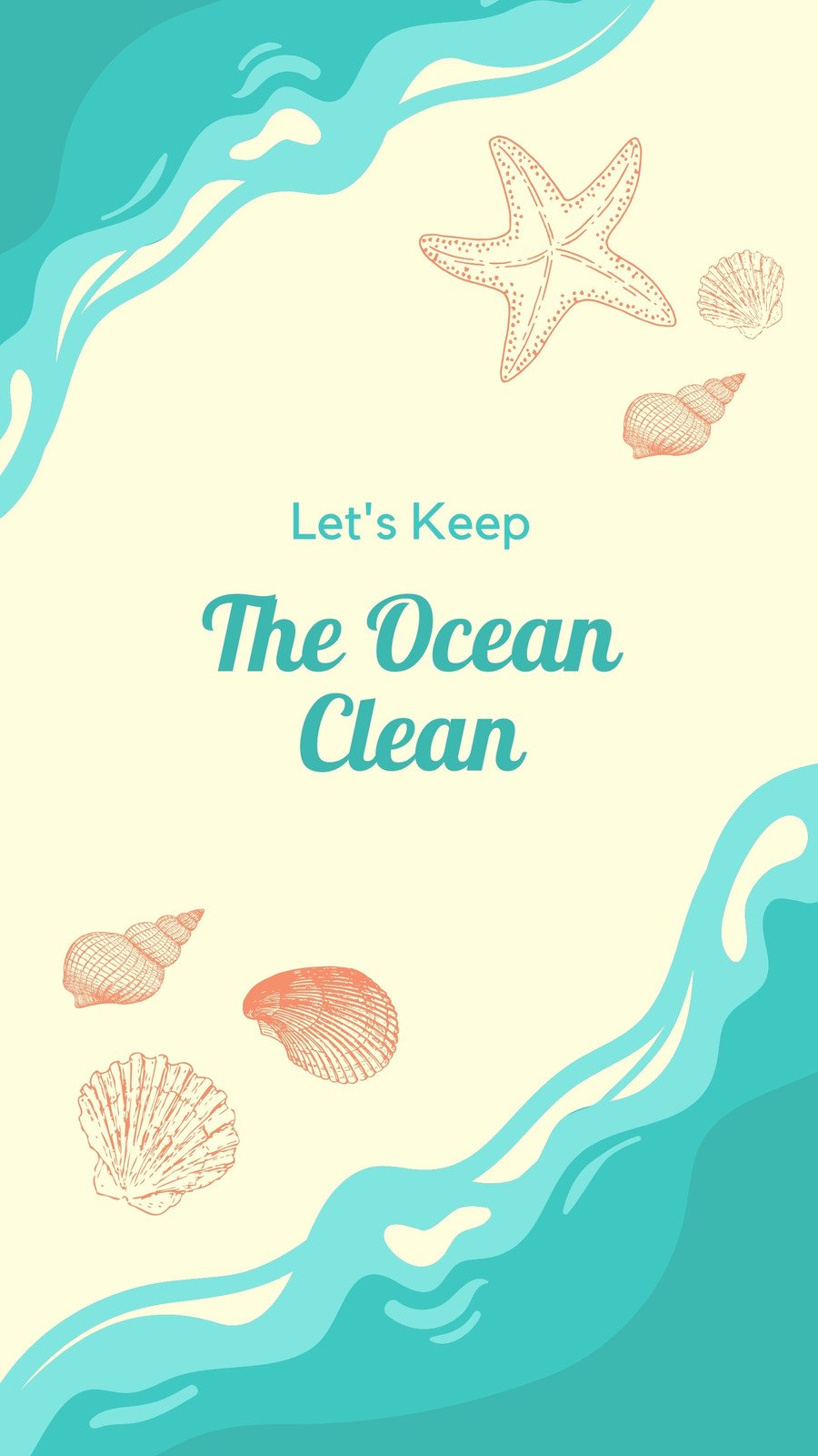 Free and customizable ocean templates