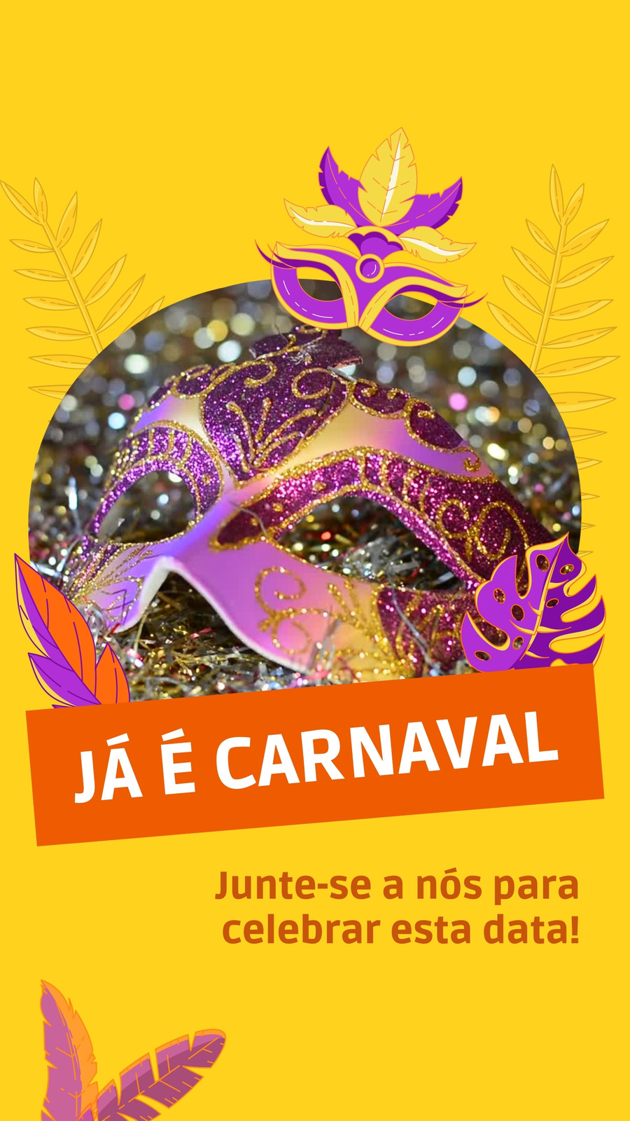 Modelos gratuitos e personalizáveis de Carnaval - Canva