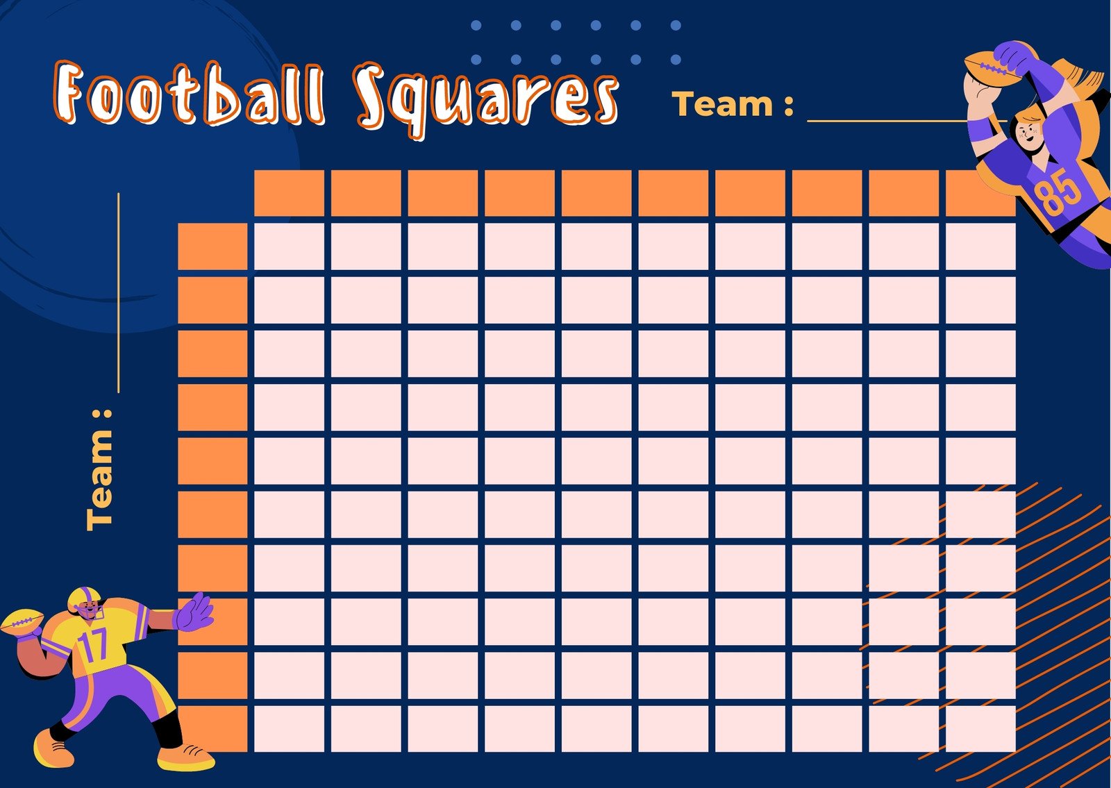 Football Squares Game