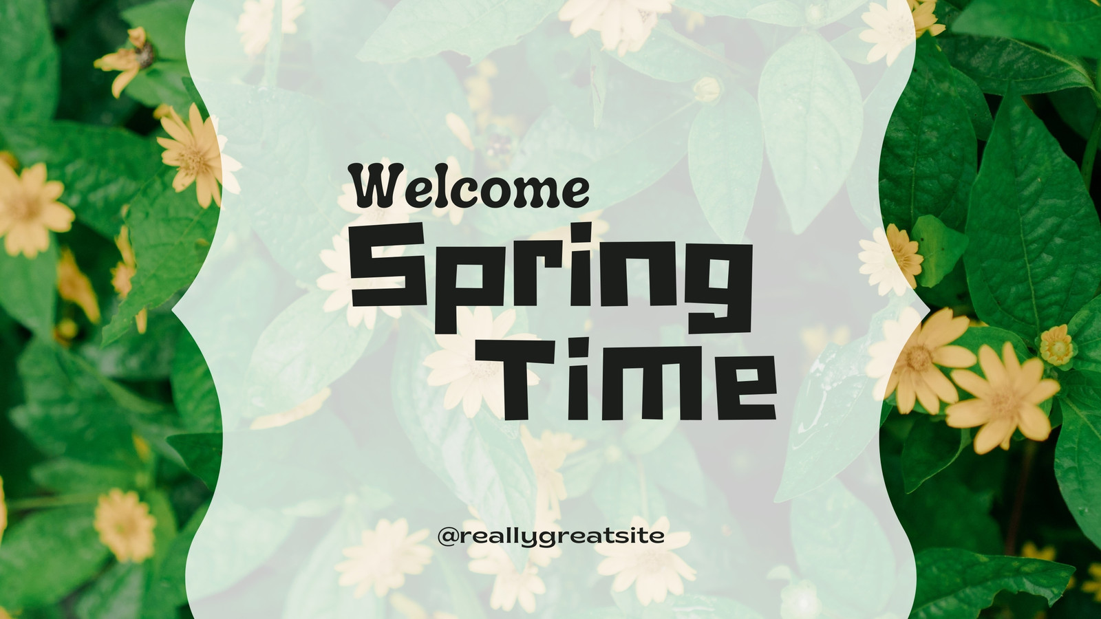 Page 3 - Free and customizable spring desktop wallpaper templates