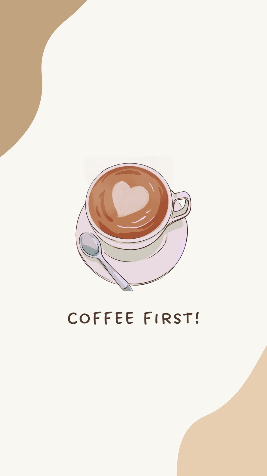 Download Cute Aesthetic Coffee Wallpaper  Wallpaperscom
