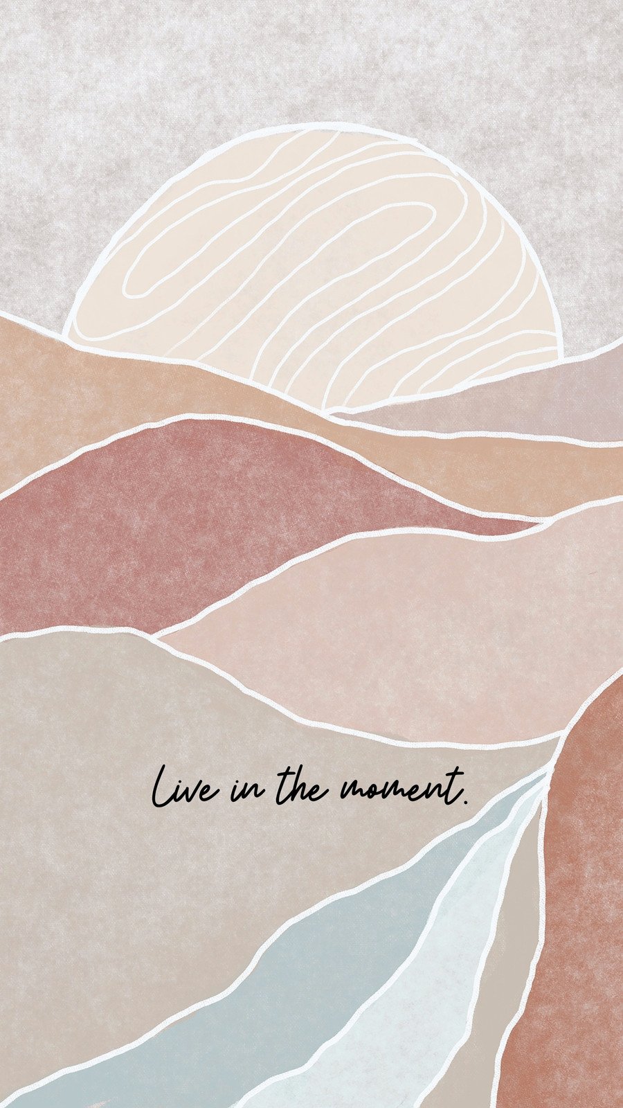 live in the moment wallpaper
