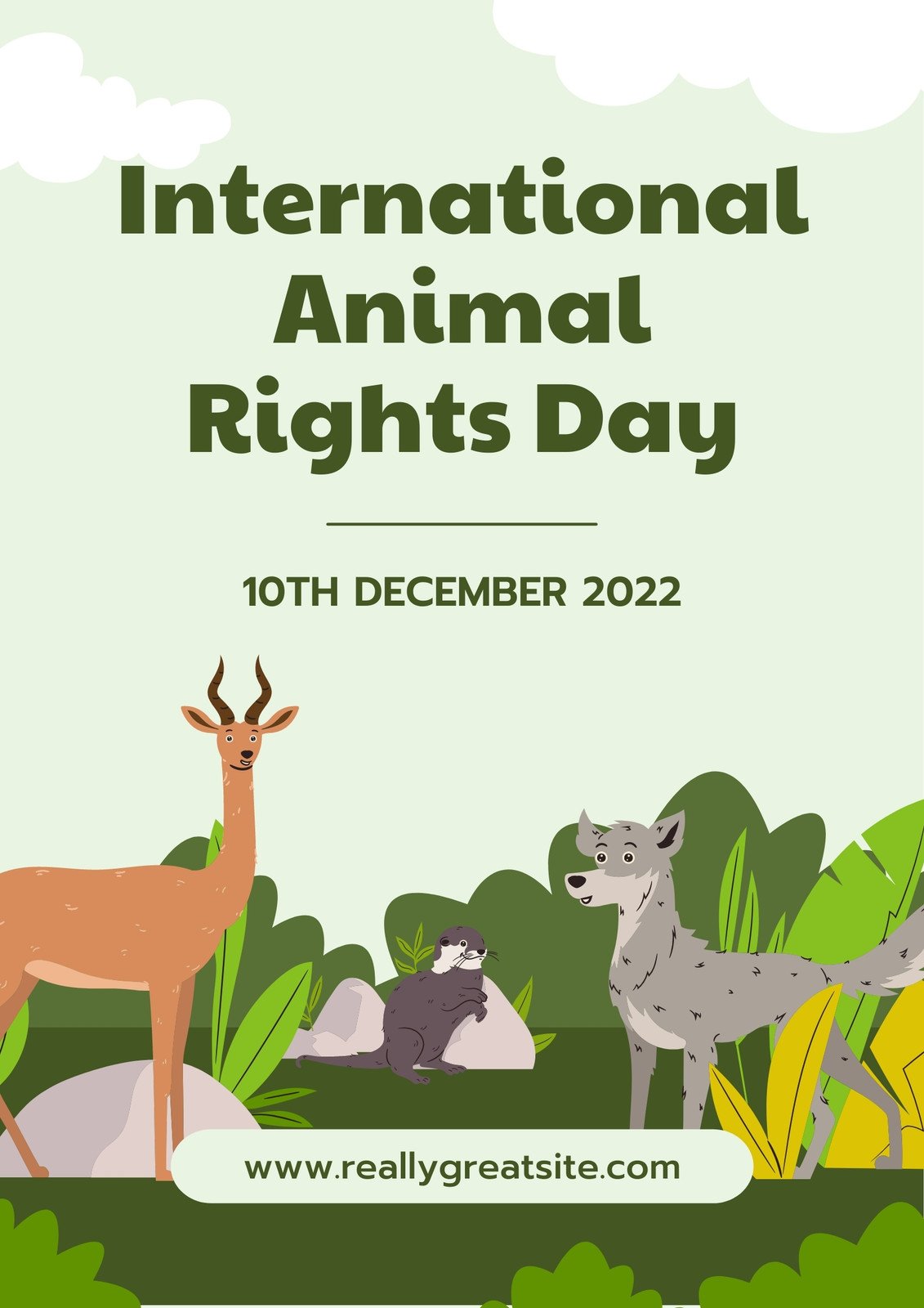Free custom printable animal rights poster templates | Canva
