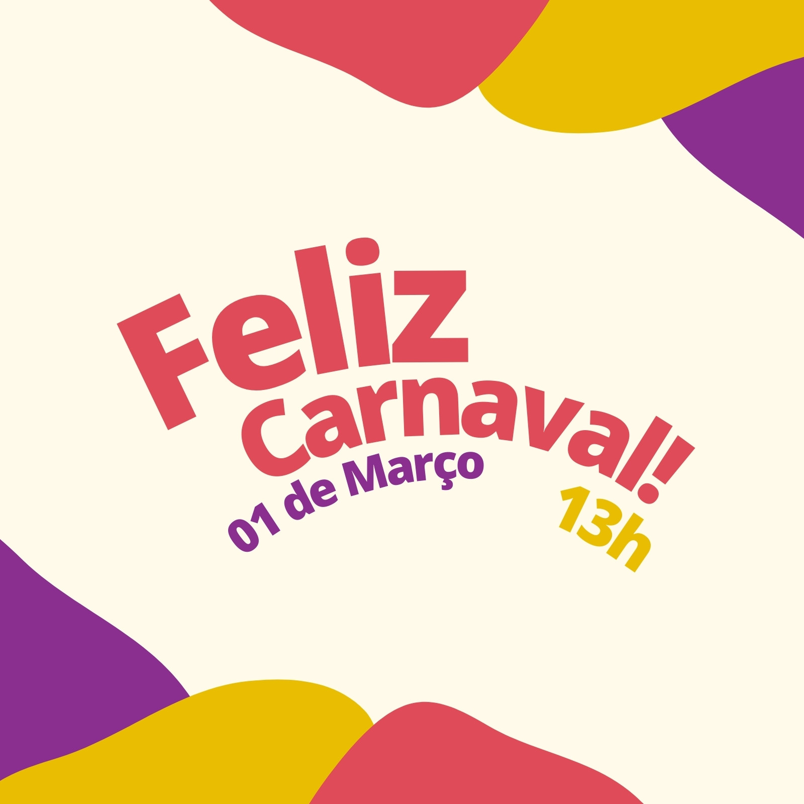 Modelos gratuitos e personalizáveis de Carnaval - Canva