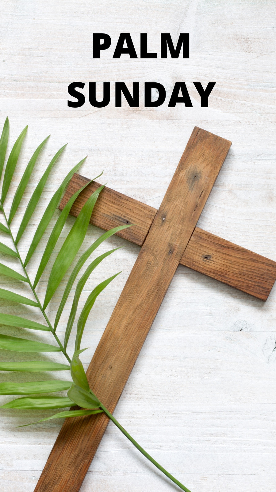 Page 2 - Free and customizable palm sunday templates